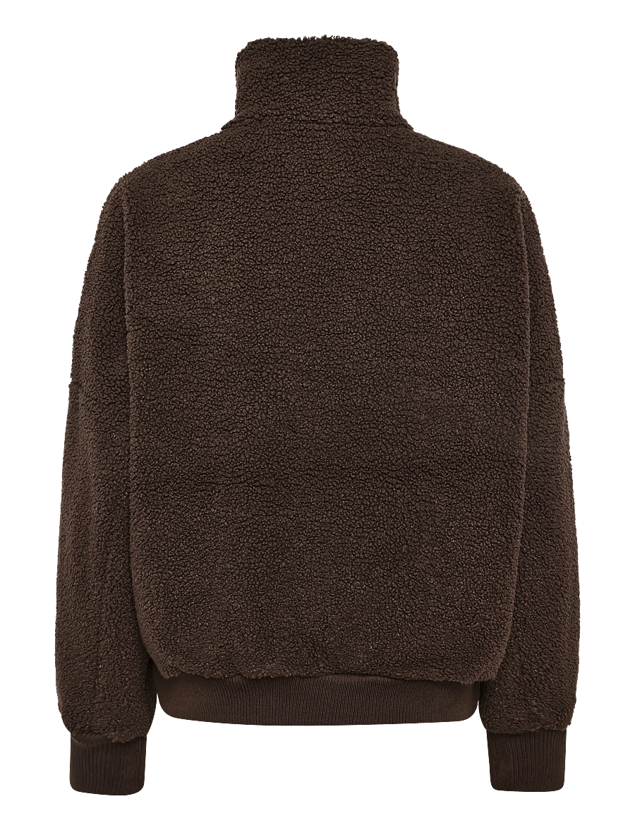 aim´n - Pile Half Zip - chocolate - 2