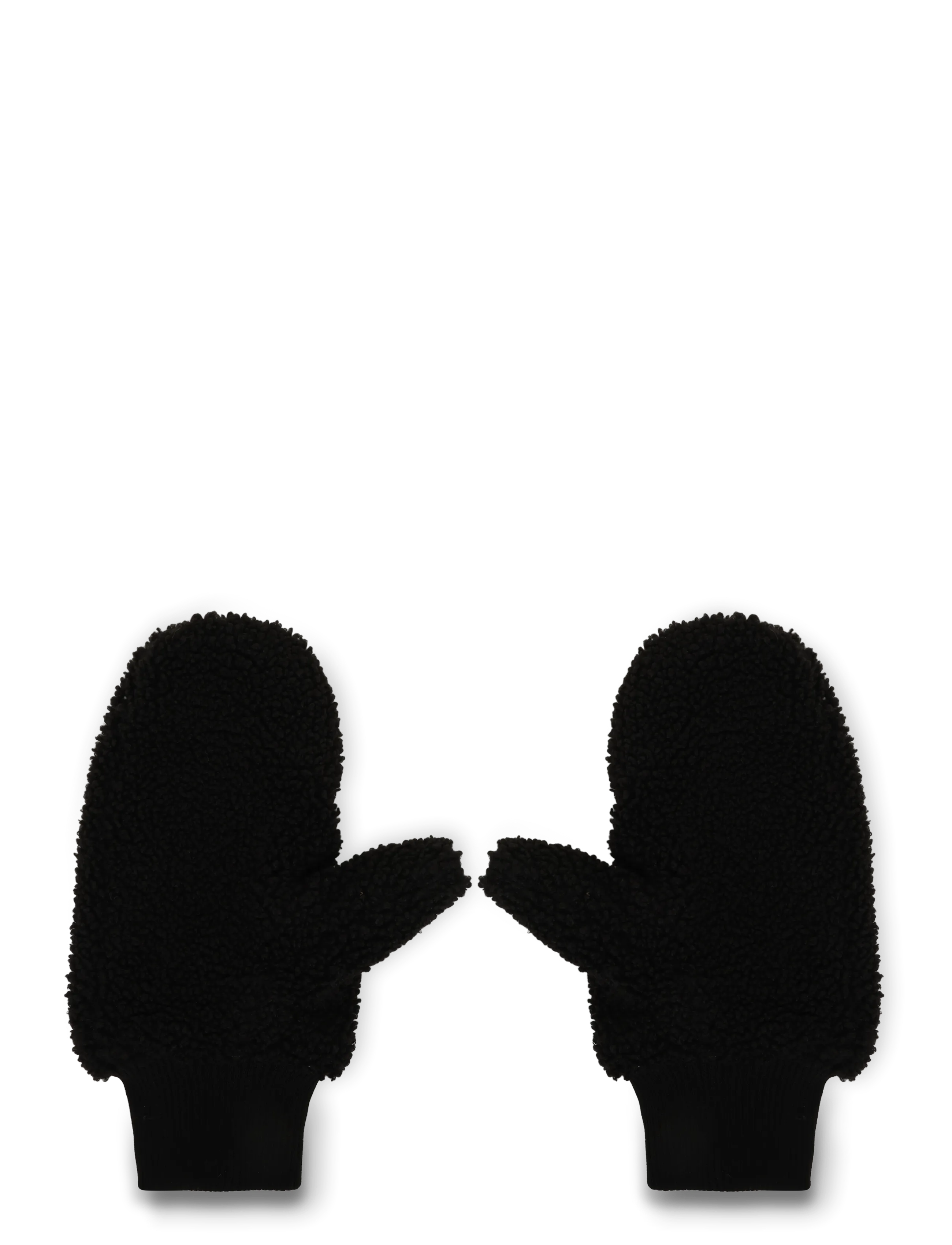 aim´n - Pile Mittens - thumb gloves - black - 2