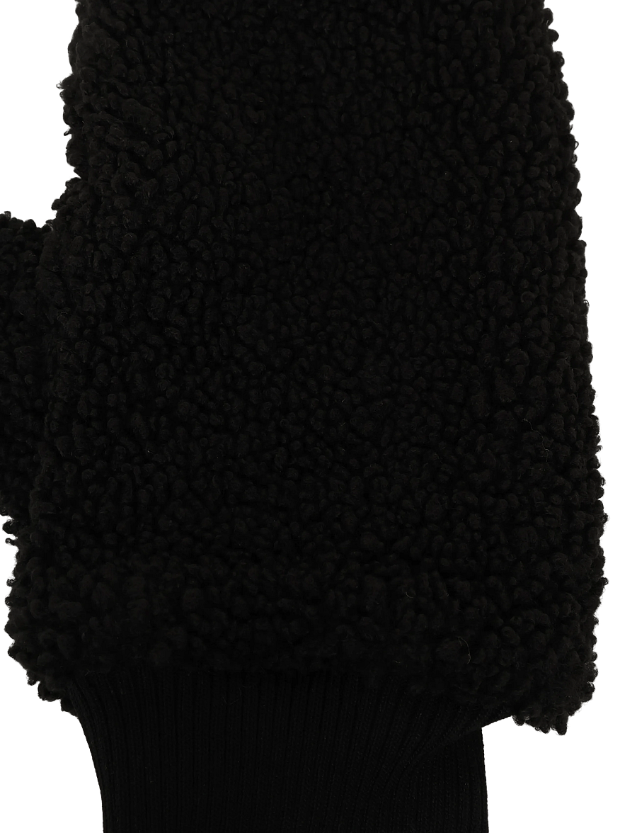 aim´n - Pile Mittens - thumb gloves - black - 3