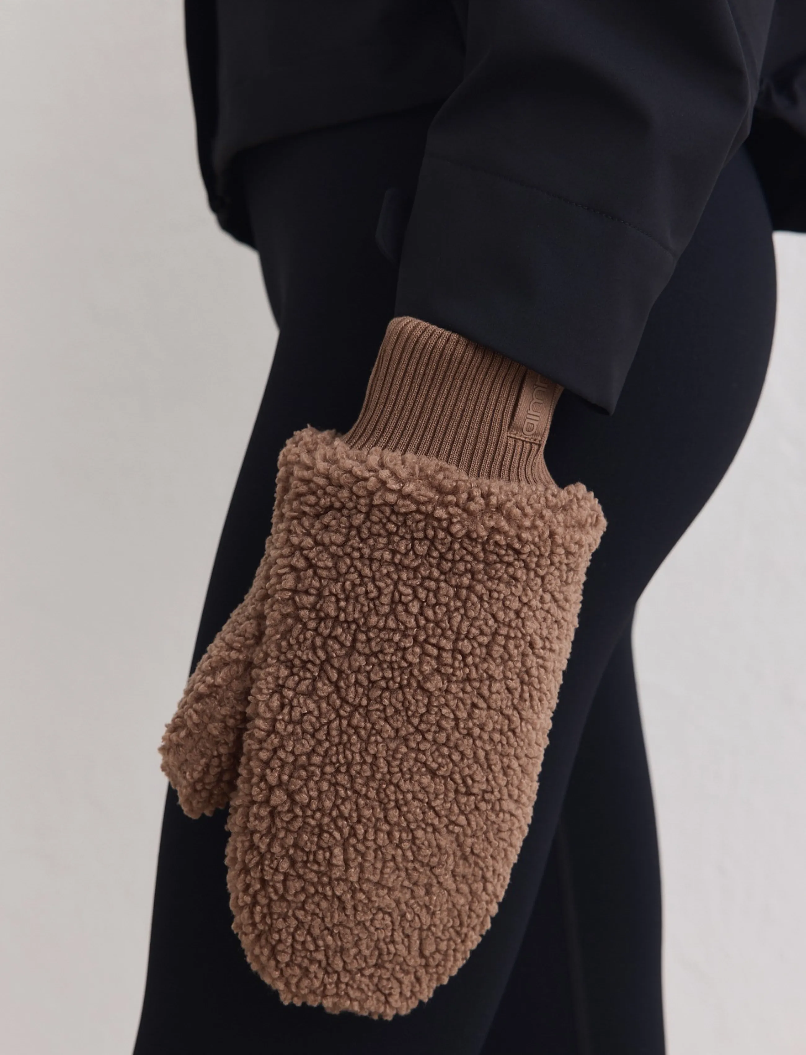 aim´n - Pile Mittens - hazelnut - 1