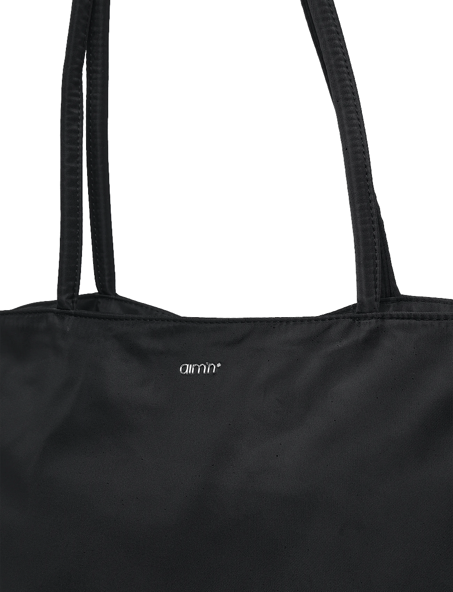 aim´n - Nylon Tote Bag - tote bags - black - 3