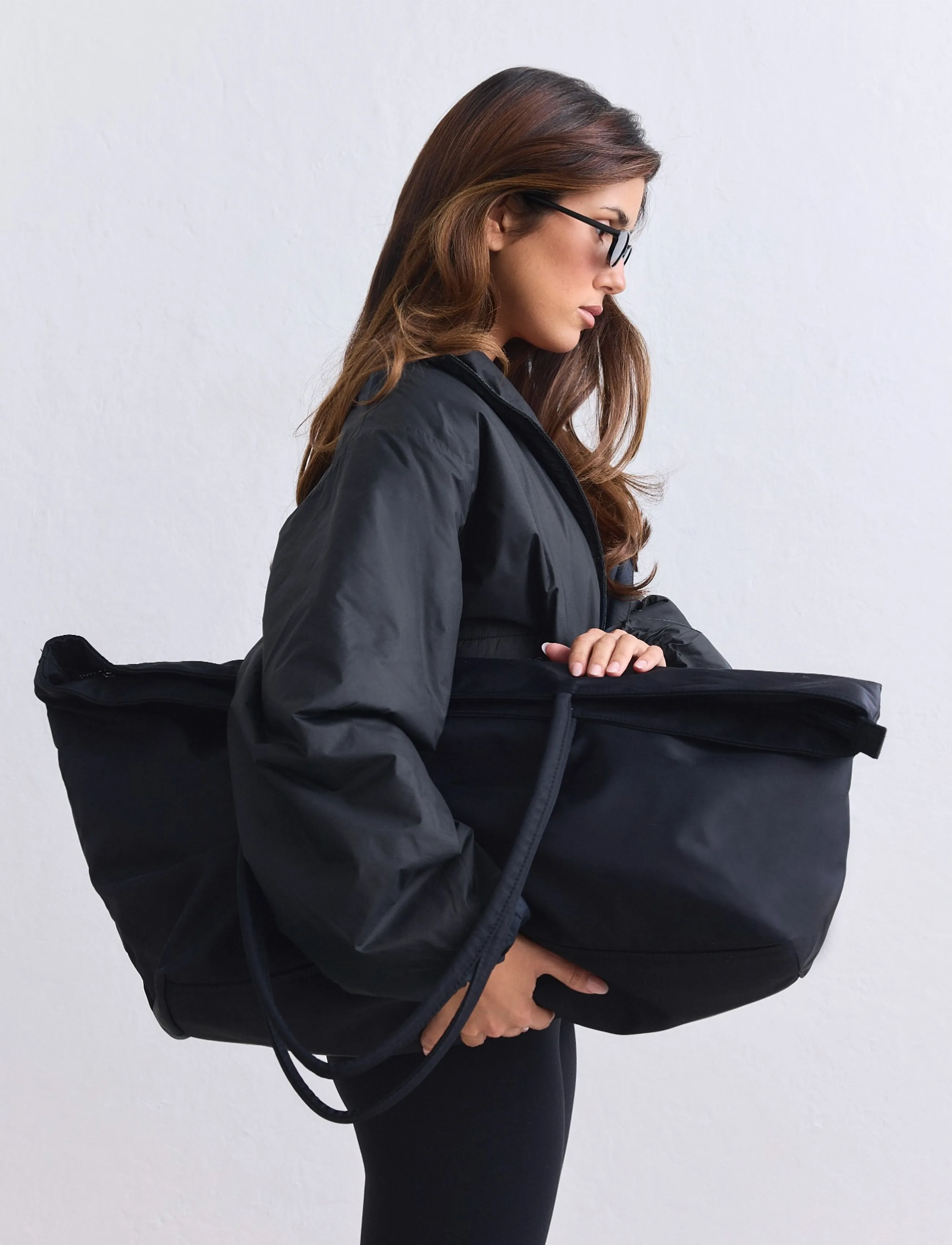 aim´n - Nylon Weekend Bag - tragetaschen - black - 3