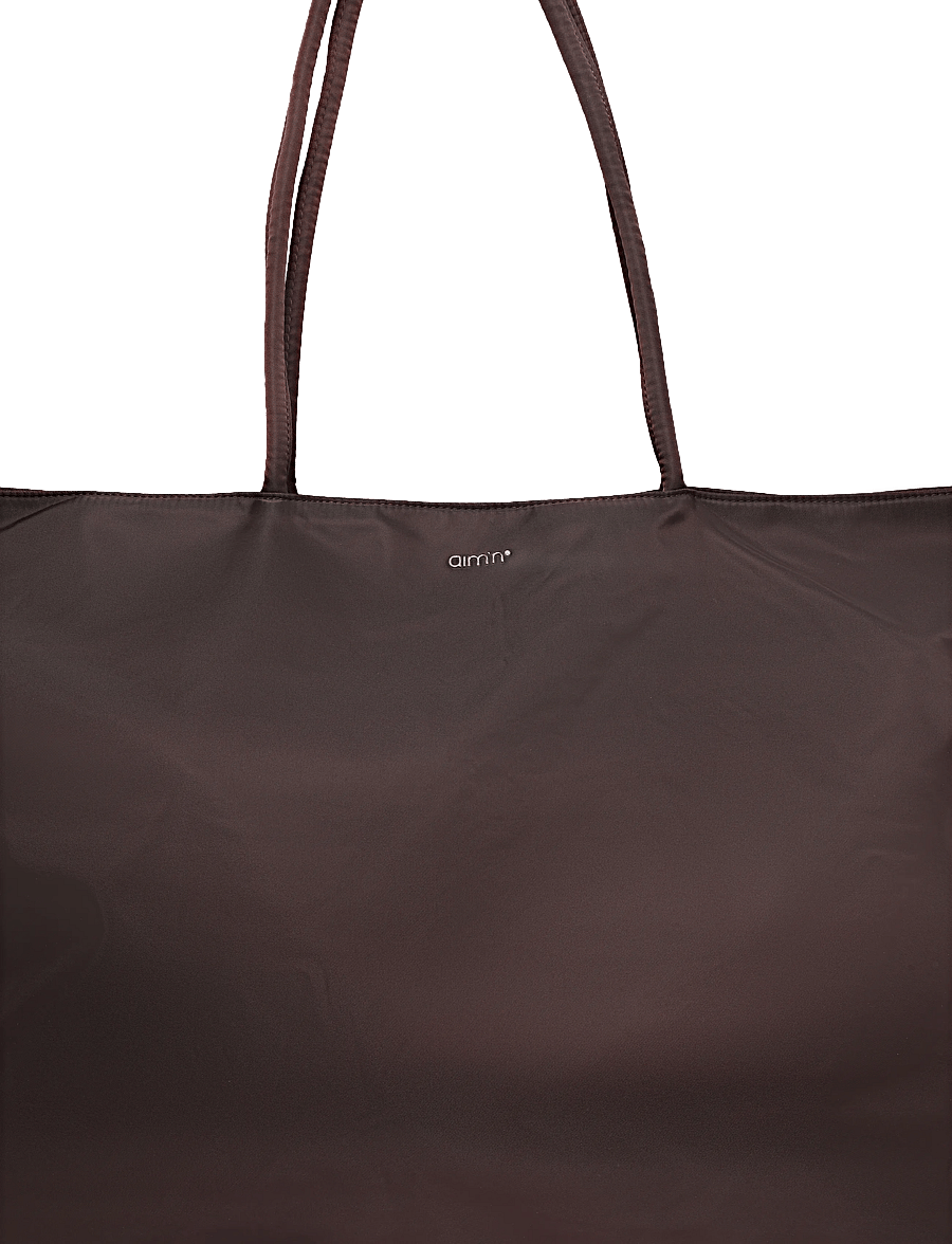 aim´n - Nylon Weekend Bag - kotid - chocolate - 2