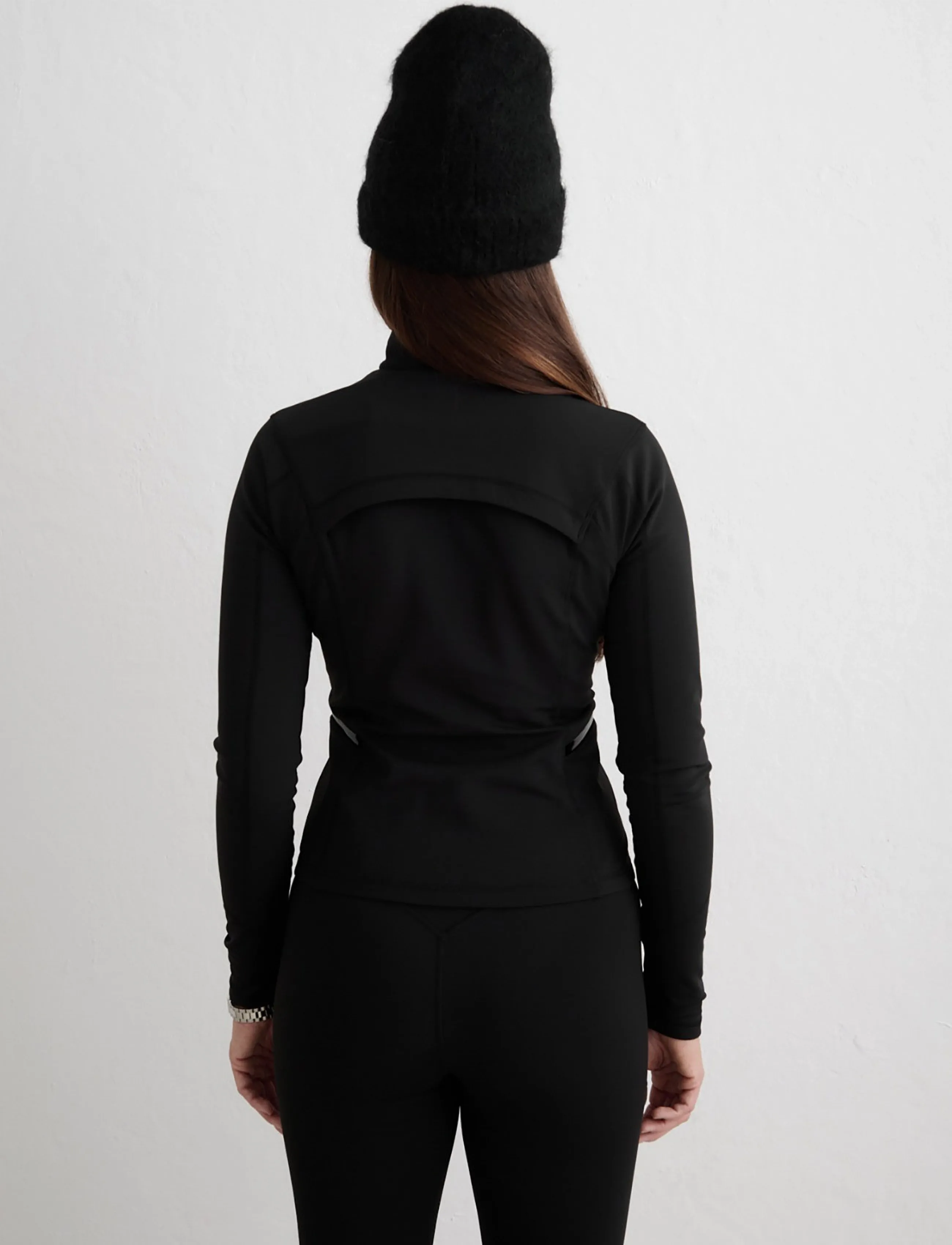 aim´n - Warming Zip Jacket - sportsjakker - black - 3