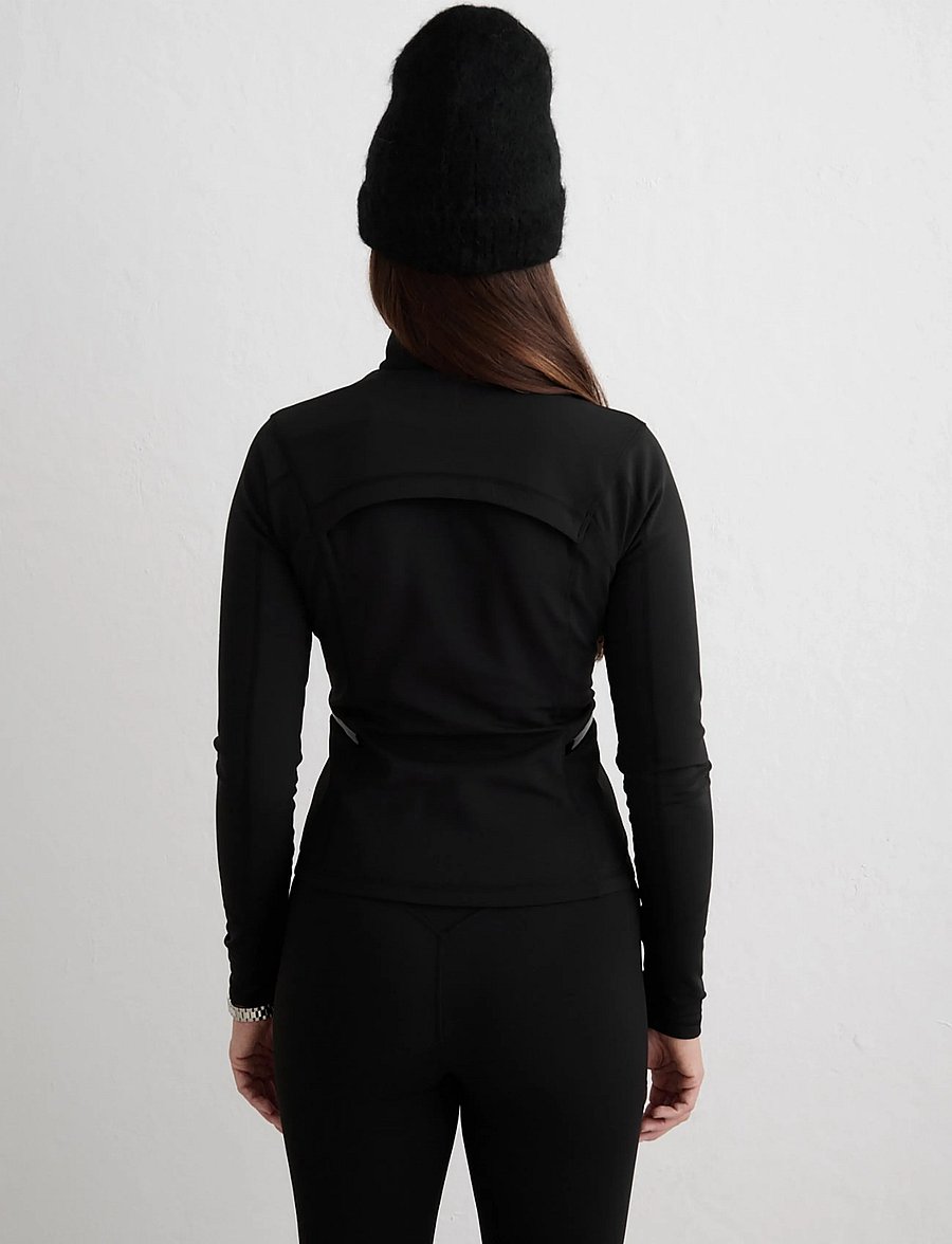 aim´n - Warming Zip Jacket - sportsjakker - black - 3