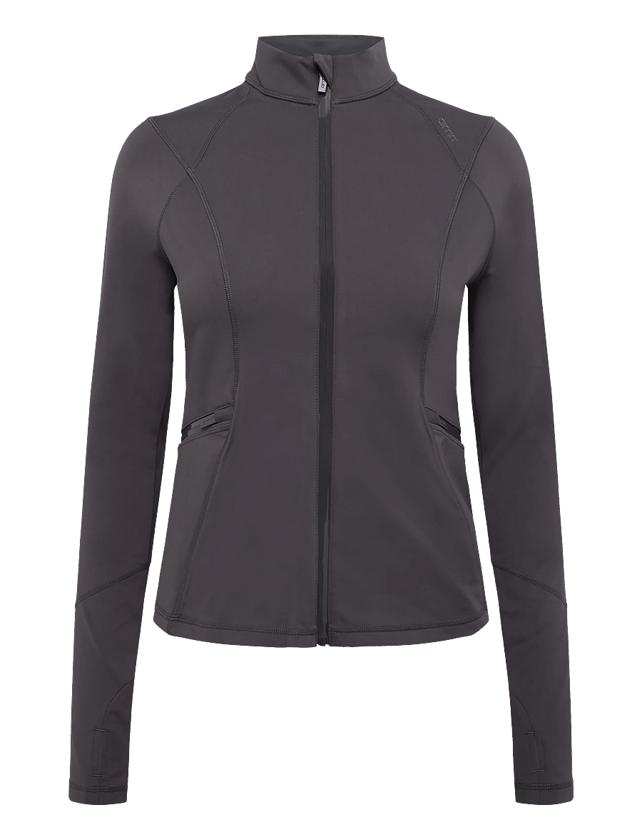 aim´n - Warming Zip Jacket - sportsjakker - dark ivy - 1