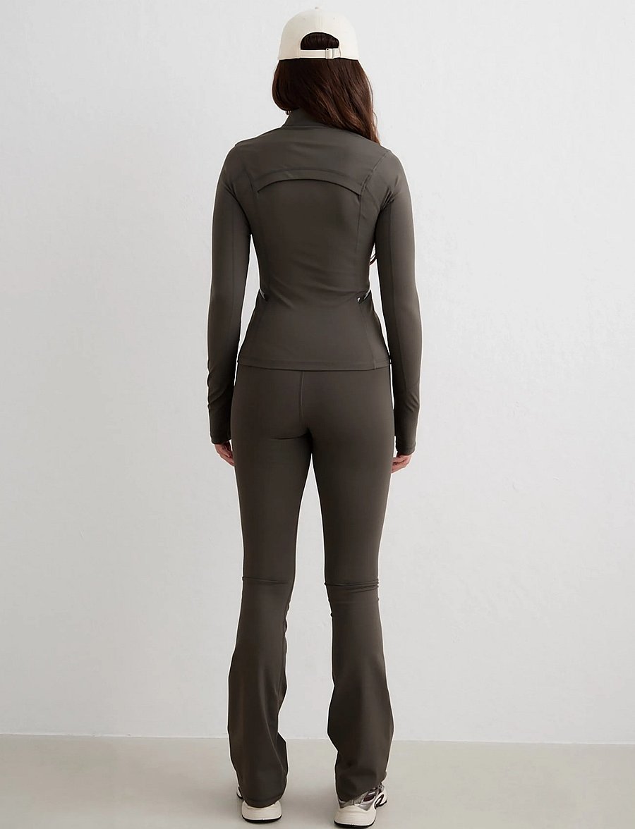 aim´n - Warming Zip Jacket - sportsjakker - dark ivy - 0