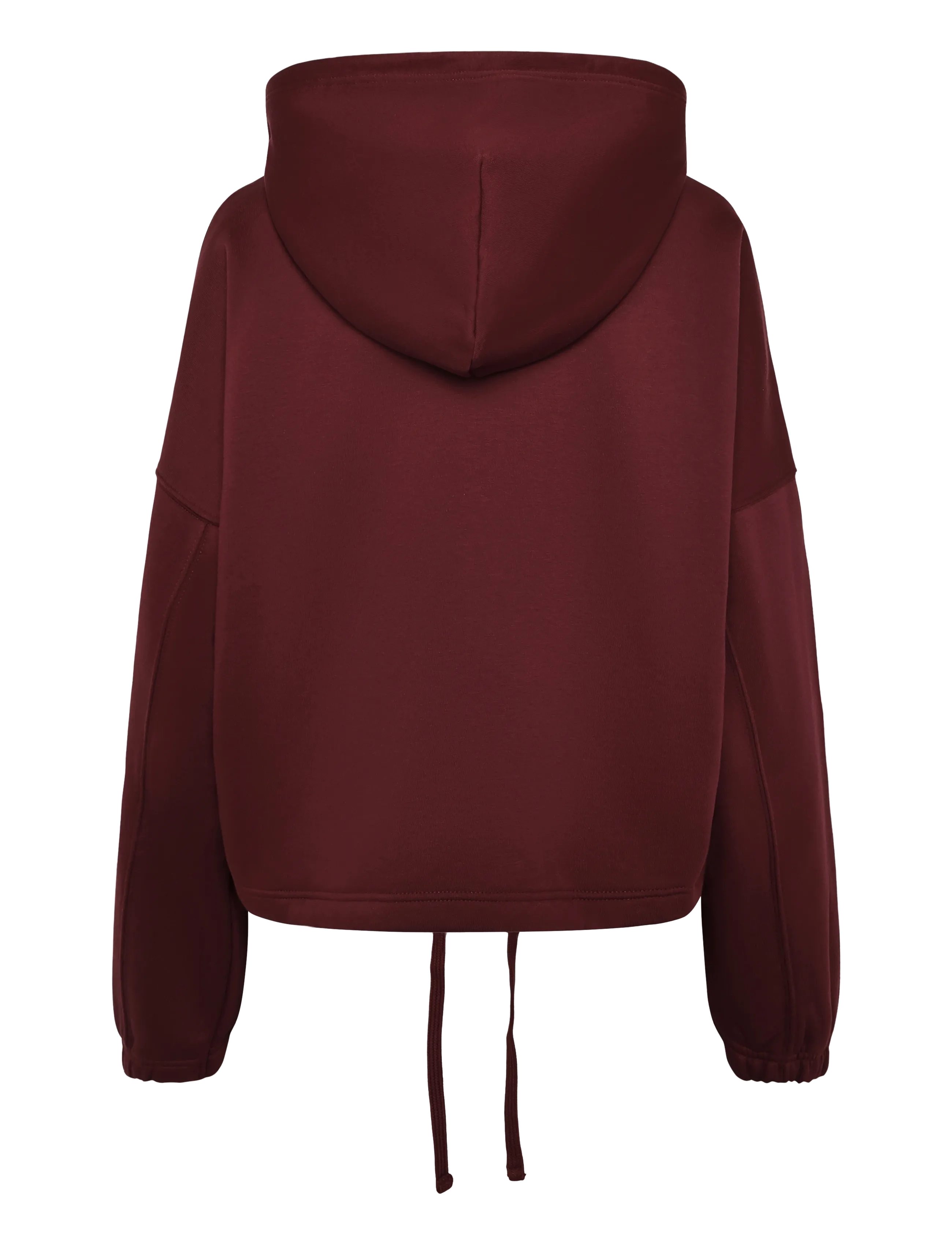 aim´n - Varsity Sweat Zip Hood - sweatshirts - merlot - 2
