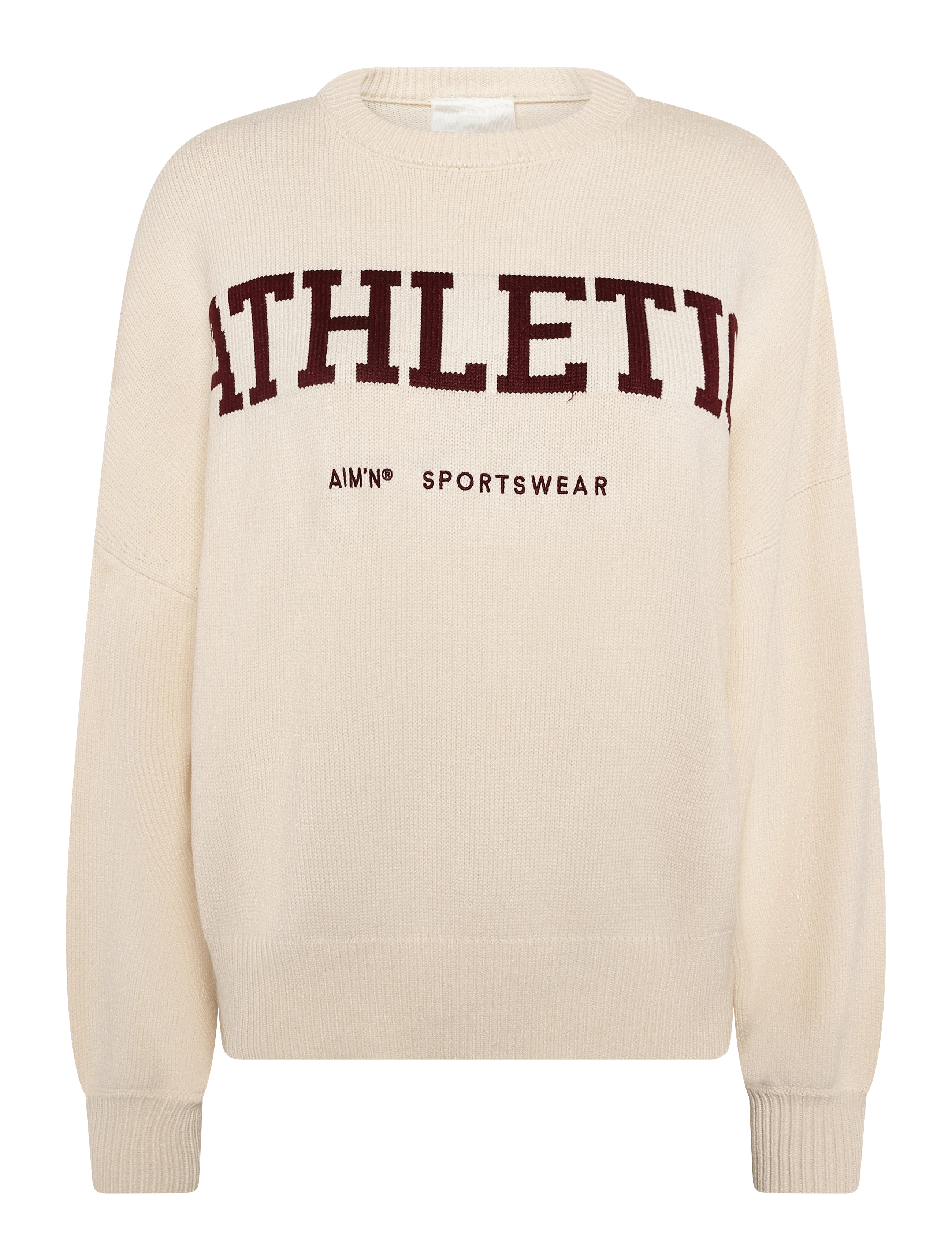 aim´n Athletic Knit Sweatshirt - aim'n - CREAM / cream