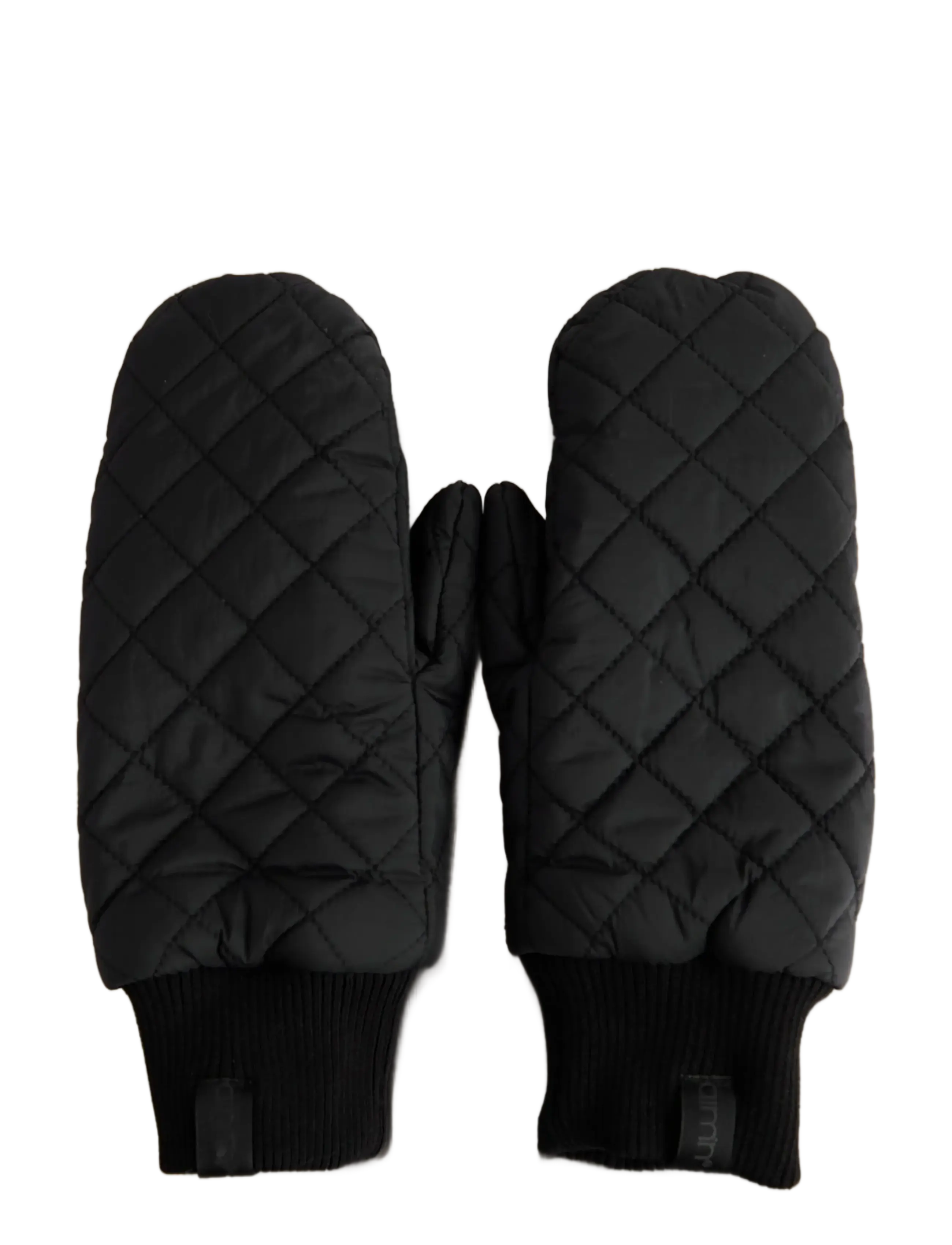 aim´n Quilted Mittens - Labakindad - BLACK / black