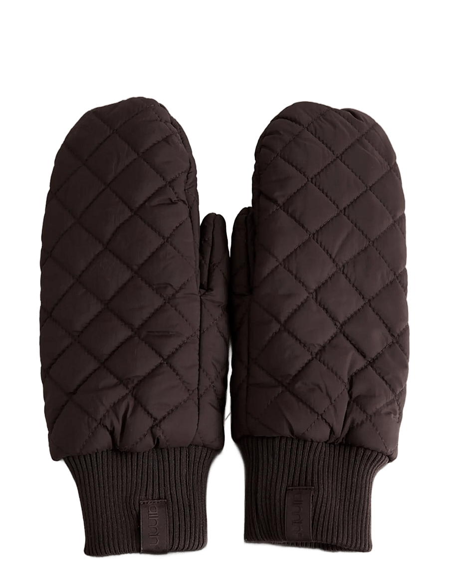 aim´n - Quilted Mittens - tumvantar - chocolate - 0