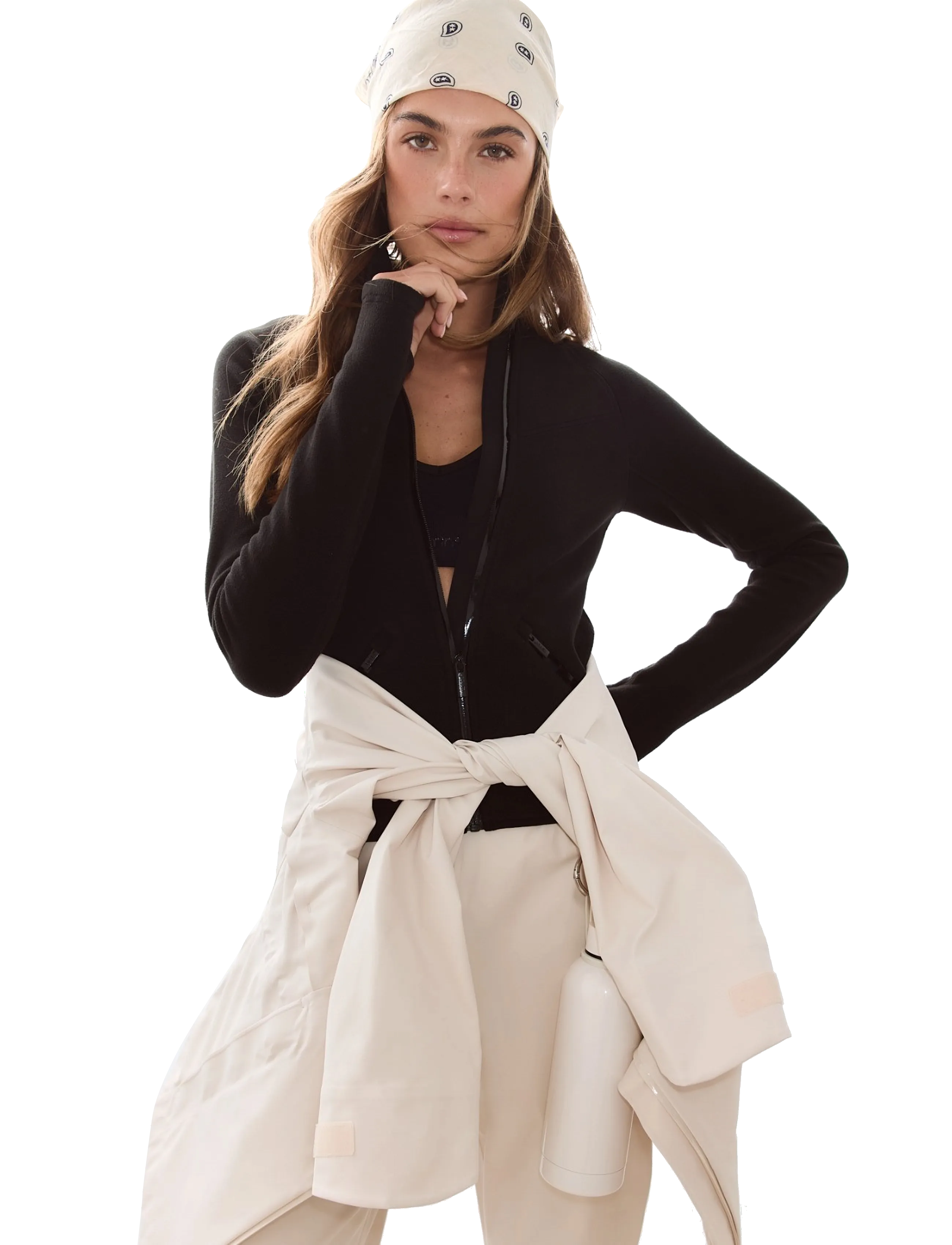 Aimn Stretch Fleece Zip Jacket fleecejackor dam – bild 6