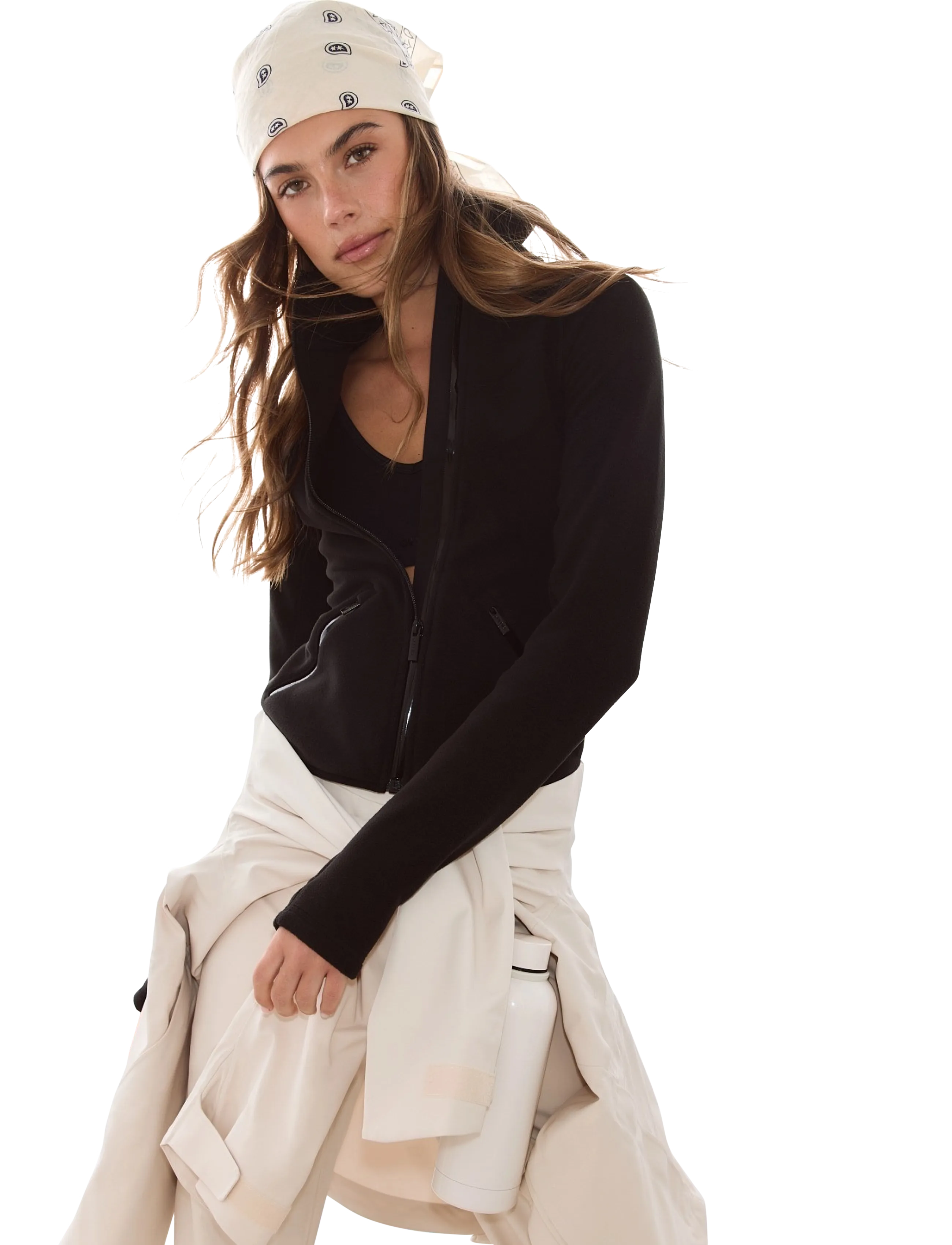Aimn Stretch Fleece Zip Jacket fleecejackor dam – bild 8