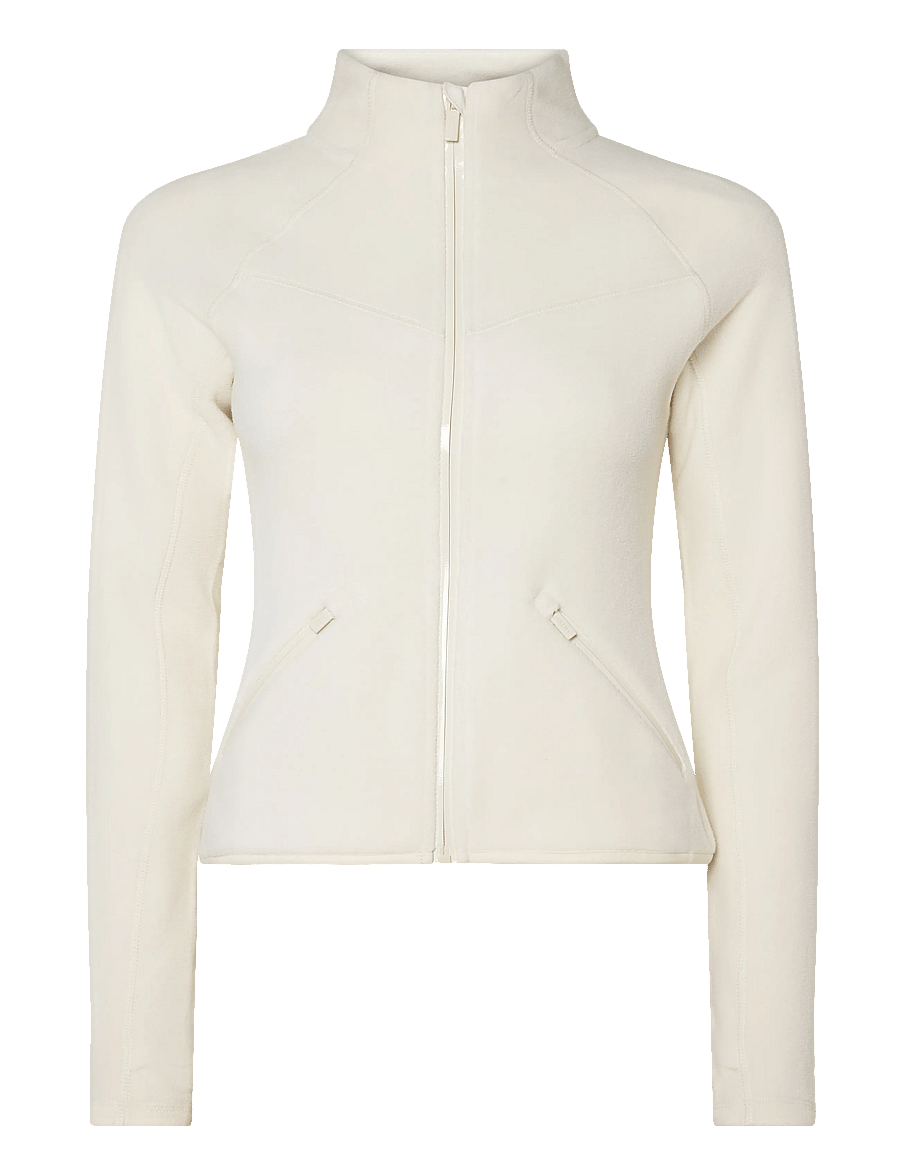 aim´n - Stretch Fleece Zip Jacket - outdoor jacken - cream - 1