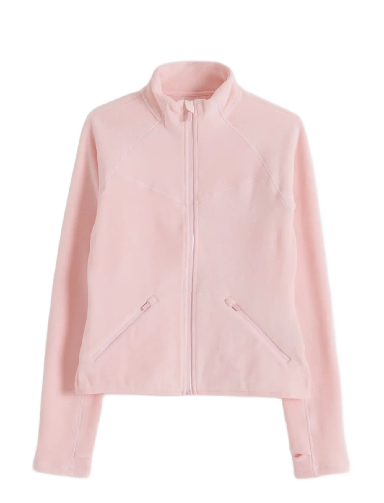 aim´n - Stretch Fleece Zip Jacket - oberteile - pink frost - 1