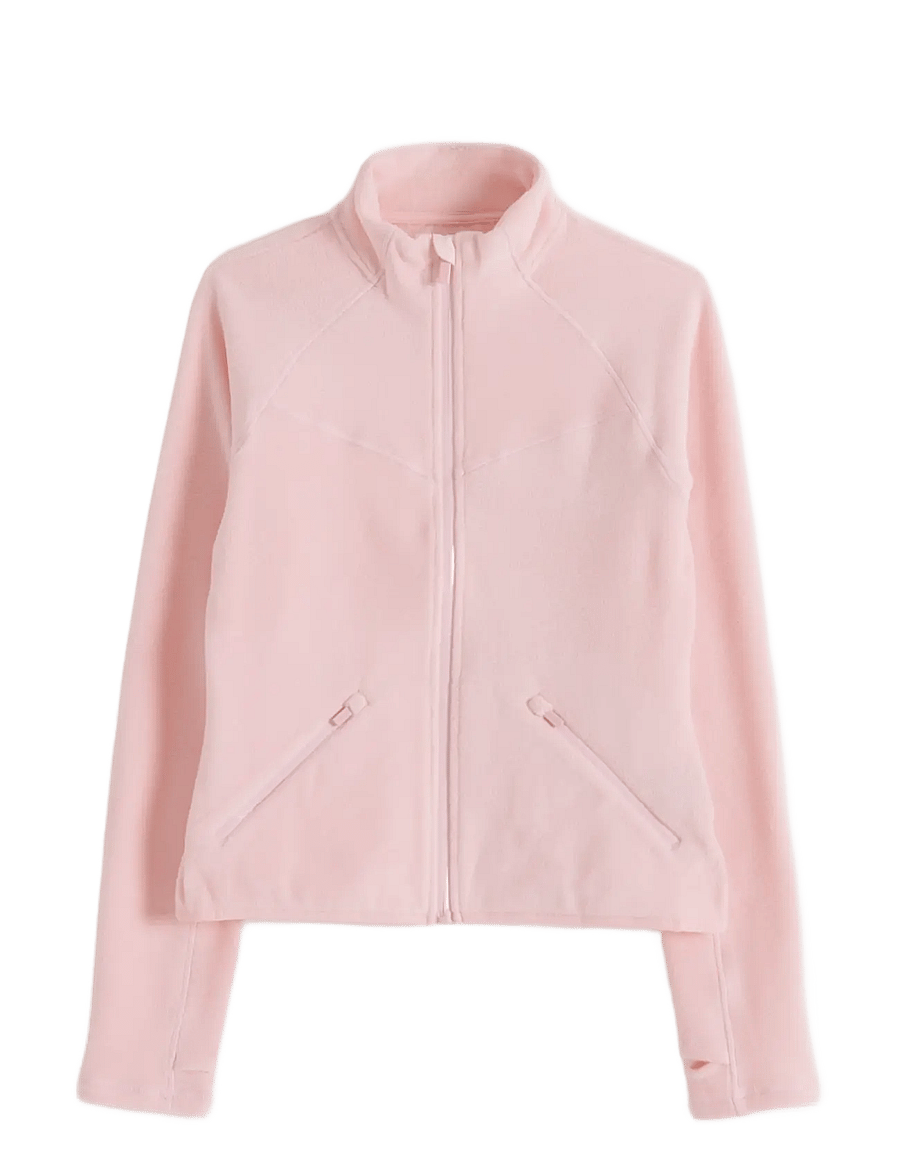 aim´n - Stretch Fleece Zip Jacket - oberteile - pink frost - 1