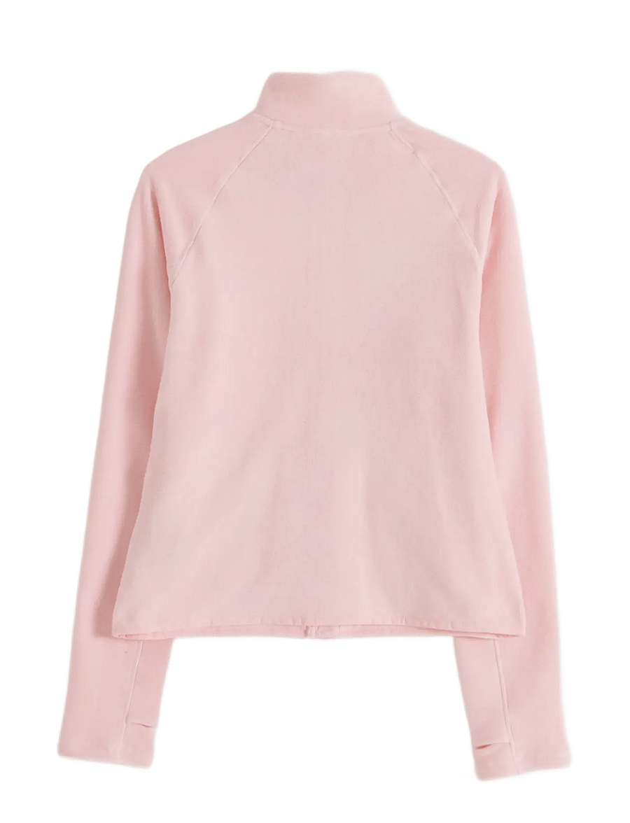 aim´n - Stretch Fleece Zip Jacket - oberteile - pink frost - 2