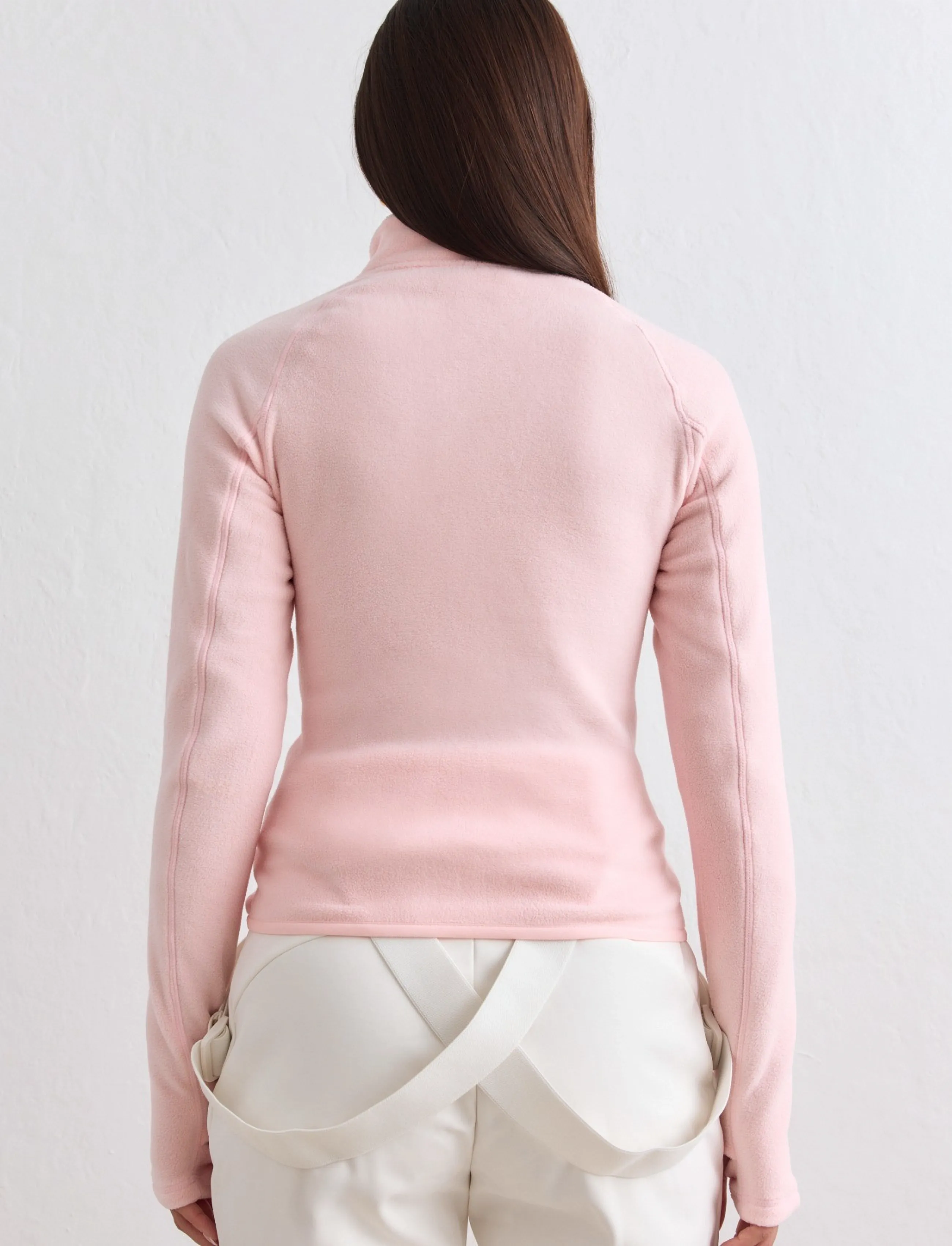 aim´n - Stretch Fleece Zip Jacket - oberteile - pink frost - 5
