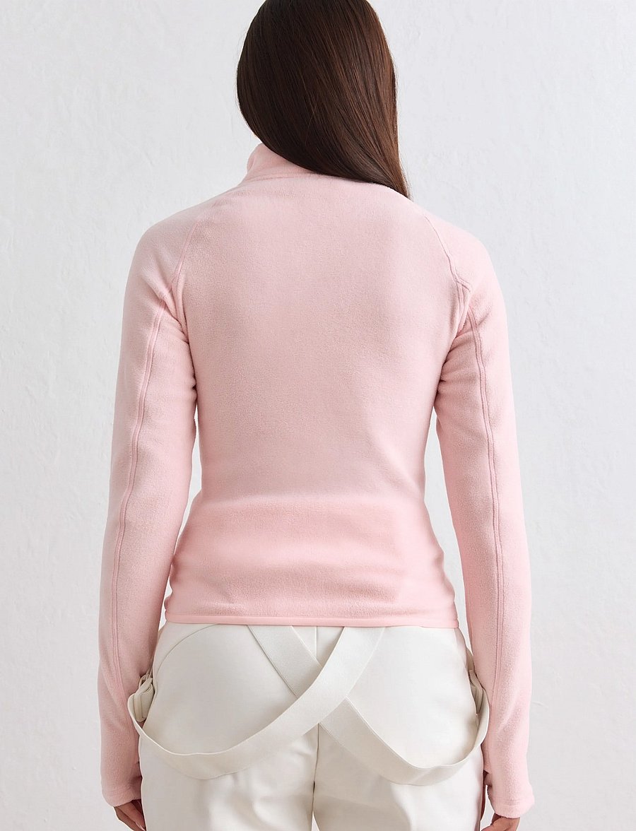 aim´n - Stretch Fleece Zip Jacket - oberteile - pink frost - 5