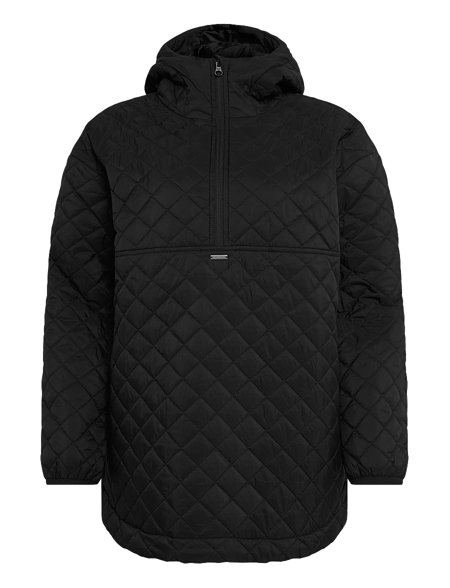 aim´n - Quilted Anorak - anoraks - black - 1