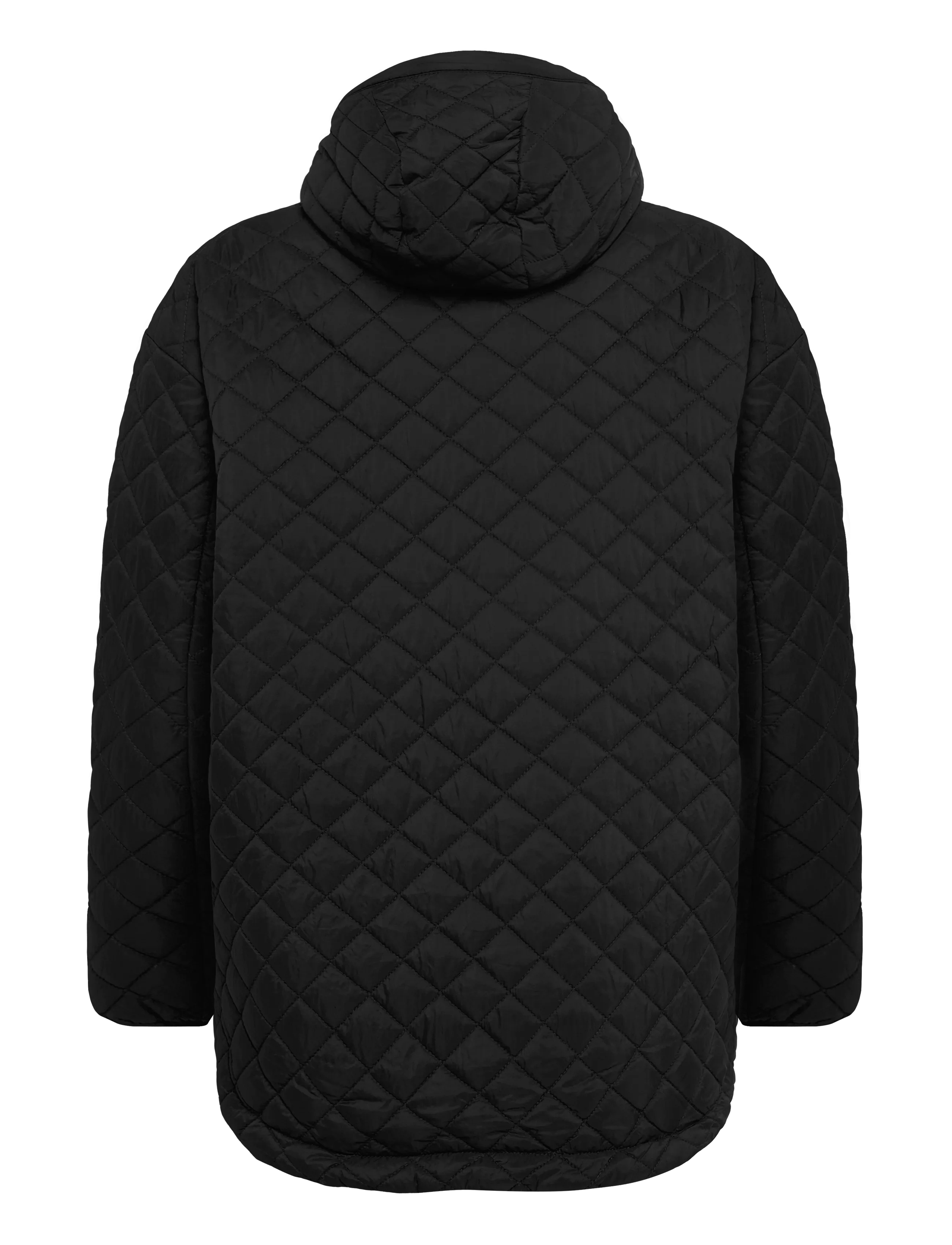 aim´n - Quilted Anorak - anoraks - black - 2