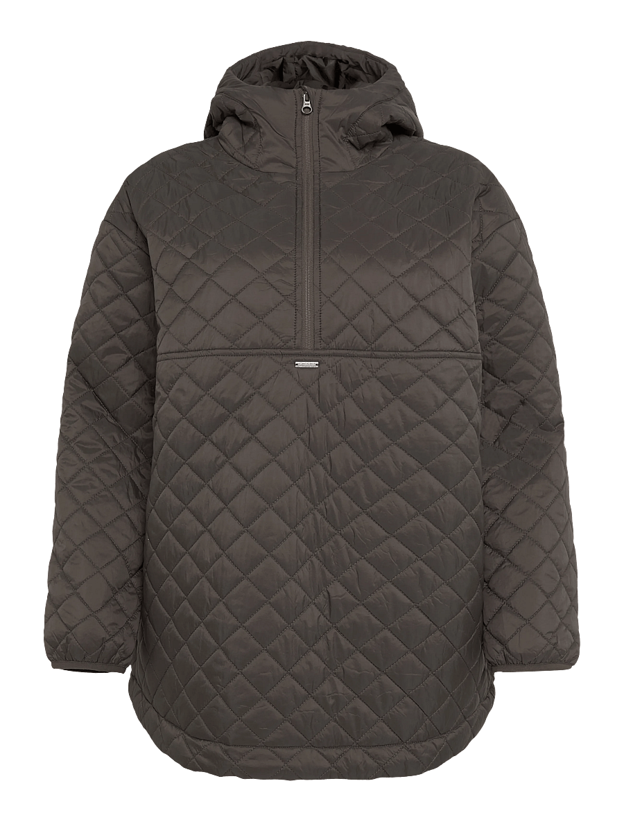 aim´n - Quilted Anorak - anoraks - dark ivy - 0