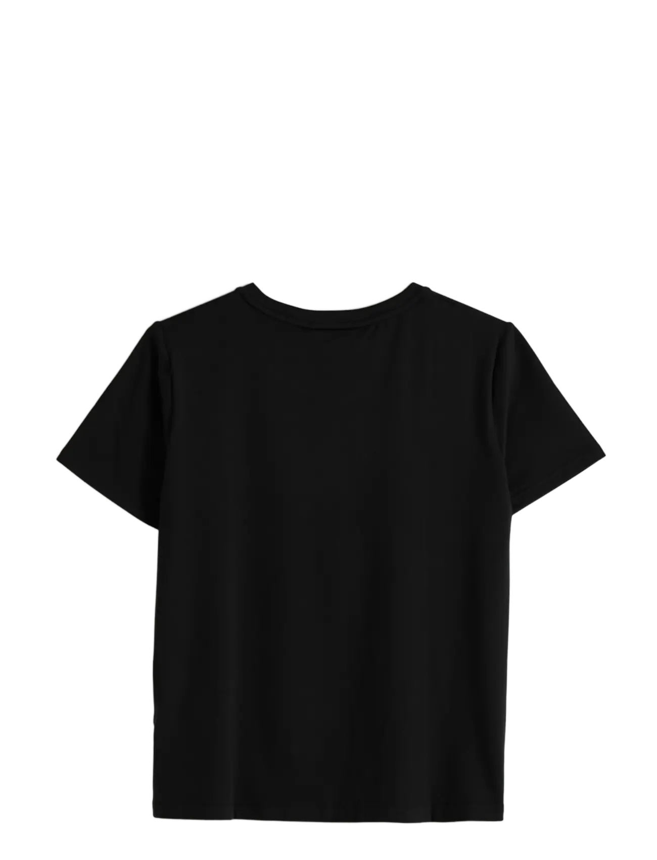 aim´n - Soft Basic Round-Neck Short Sleeve - t-shirts - black - 2