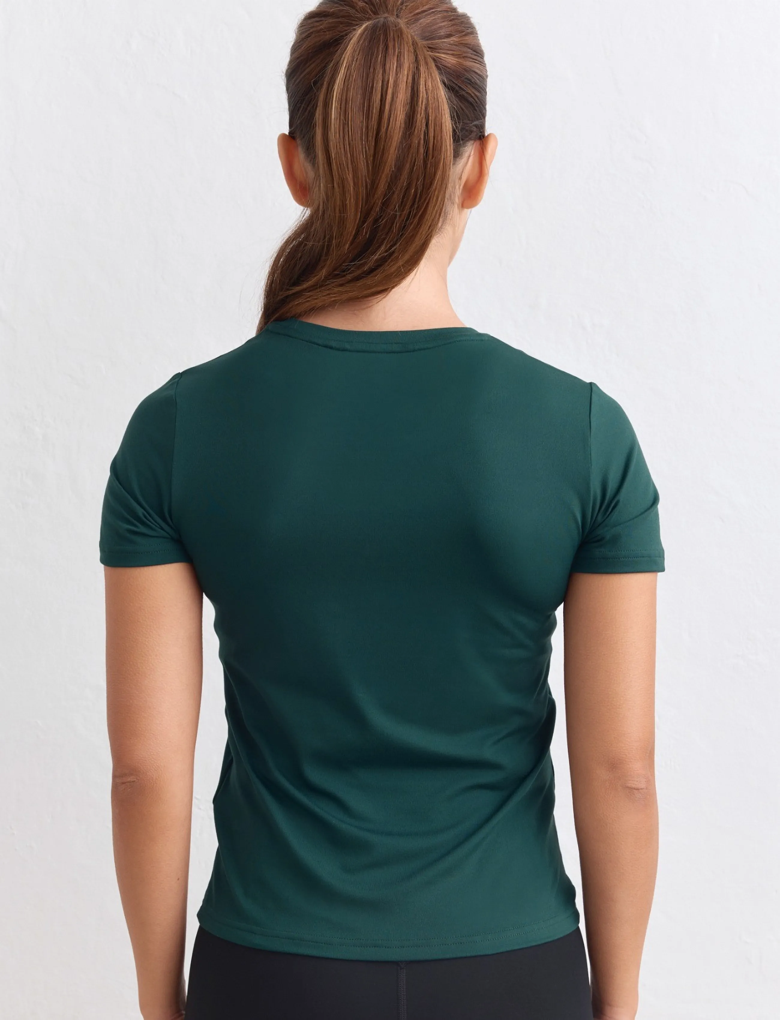 aim´n - Soft Basic Round-Neck Short Sleeve - t-shirts - lagoon - 5