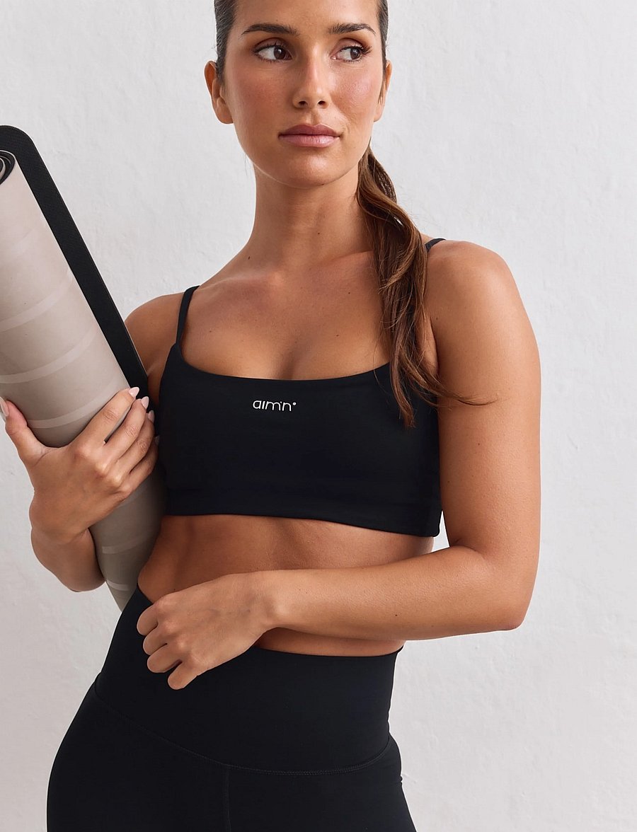 aim´n - Sculpting Strap Bra - medium support - black - 3