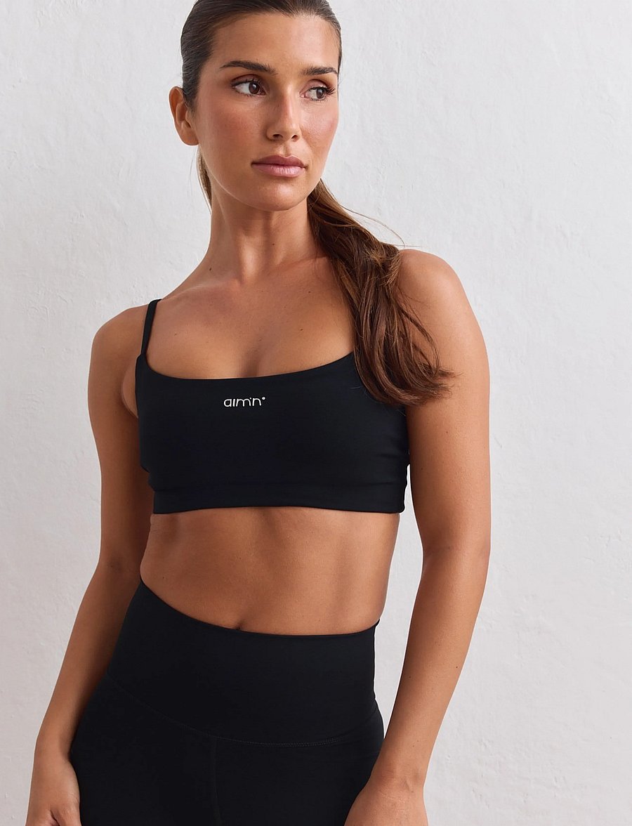 aim´n - Sculpting Strap Bra - medium support - black - 5