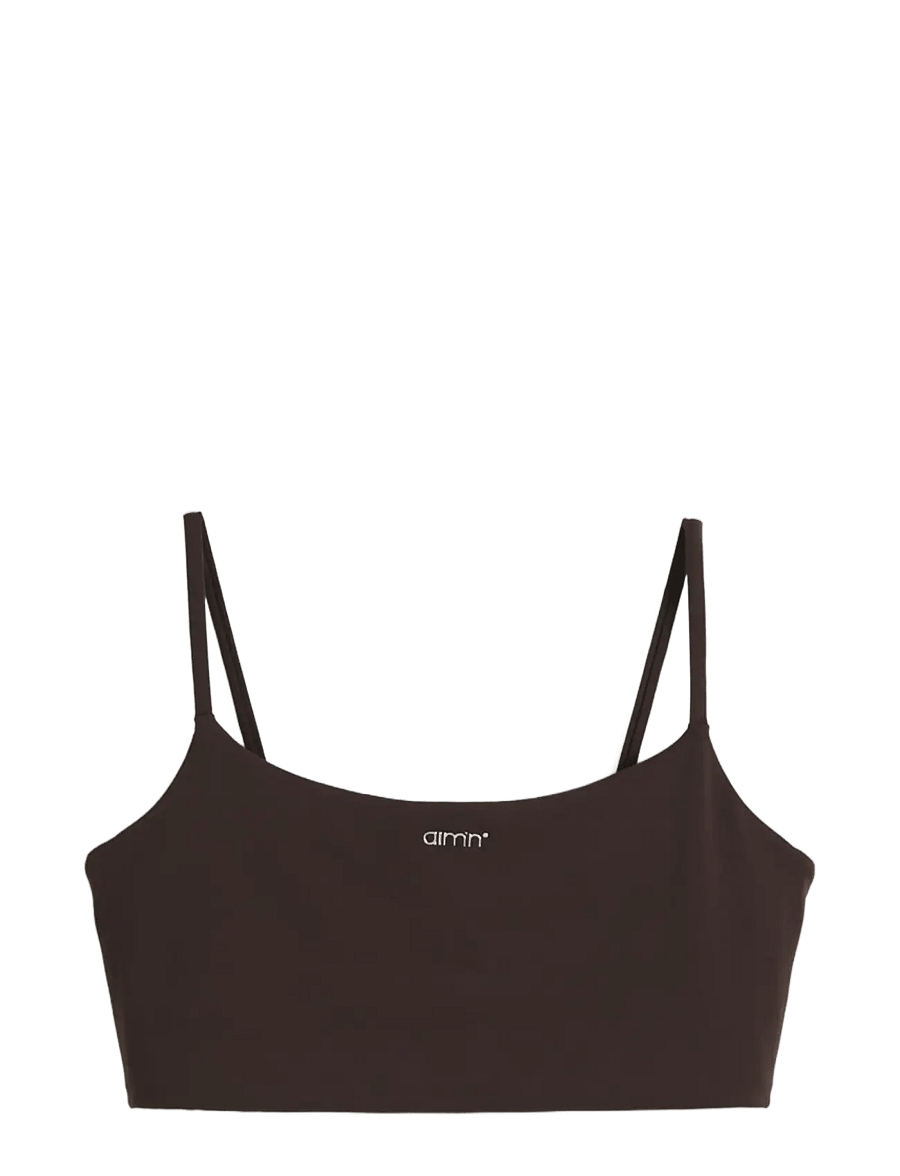 aim´n - Sculpting Strap Bra - mittlerer halt - chocolate - 2