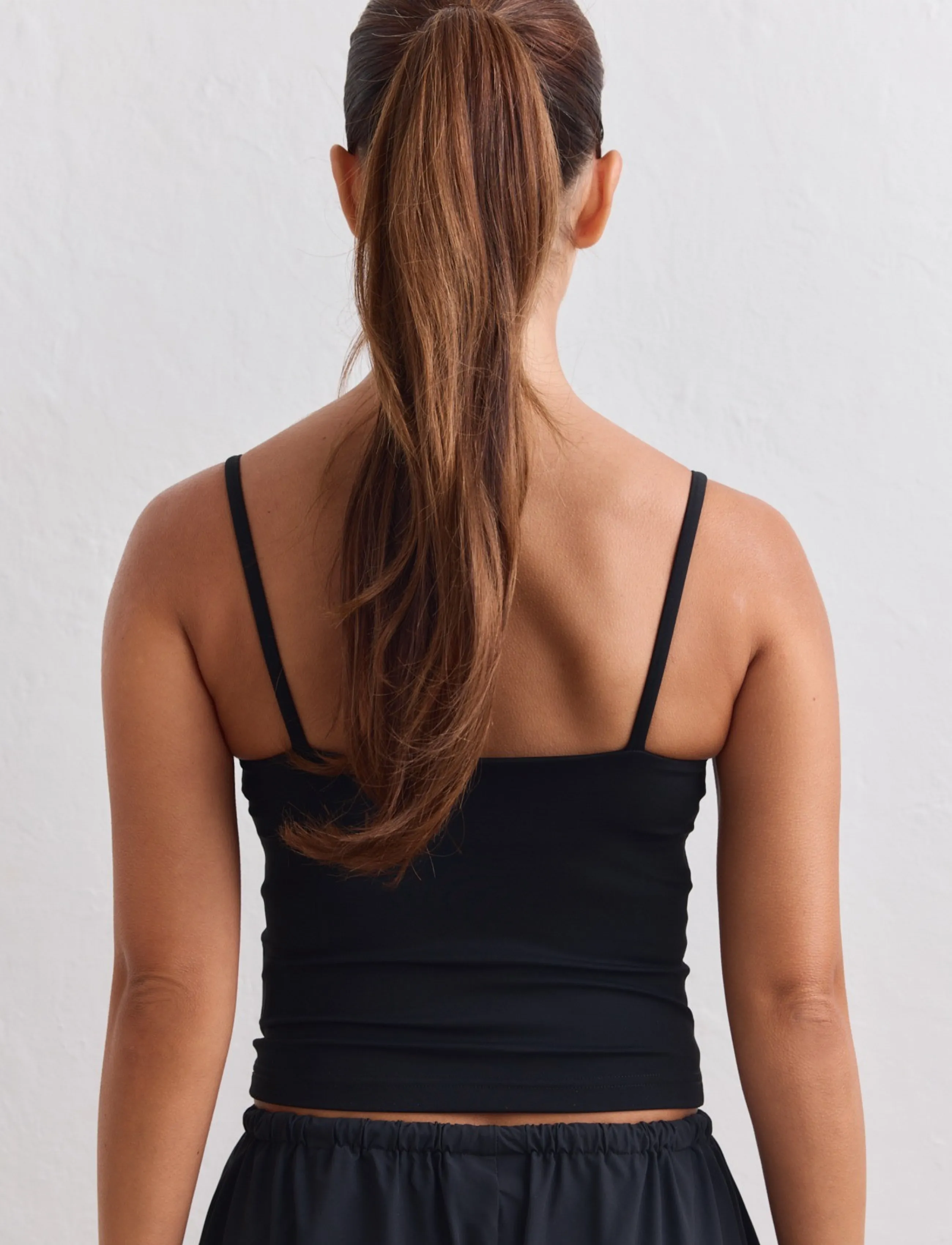 Aimn Sculpting Strap Singlet linnen dam – bild 5