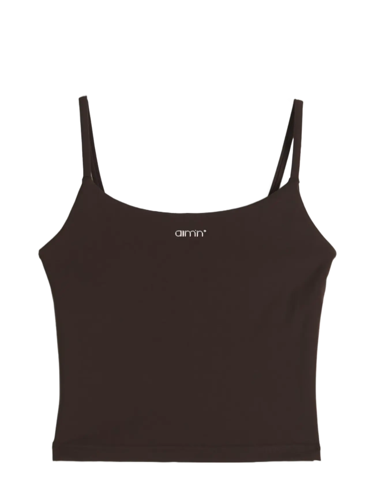 aim´n - Sculpting Strap Singlet - tanktops - chocolate - 1
