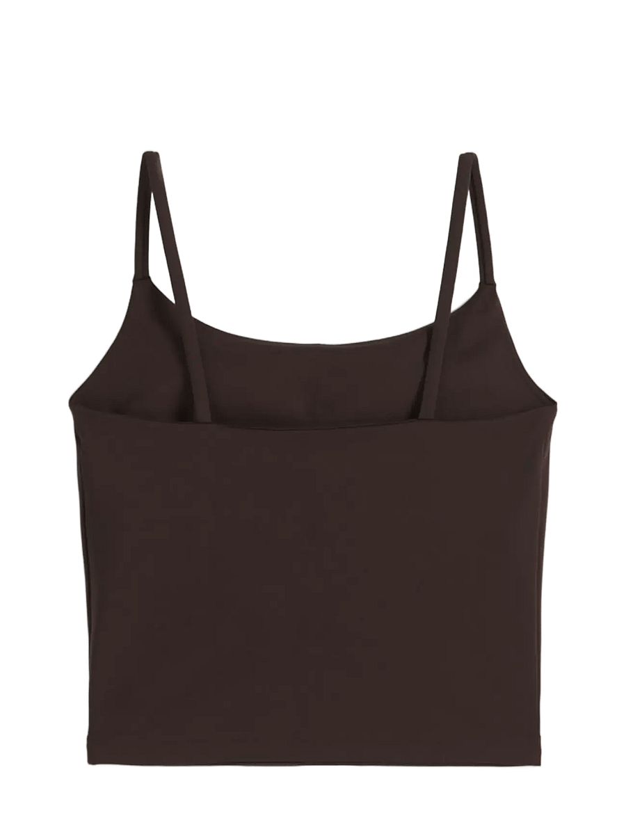 aim´n - Sculpting Strap Singlet - tanktops - chocolate - 2