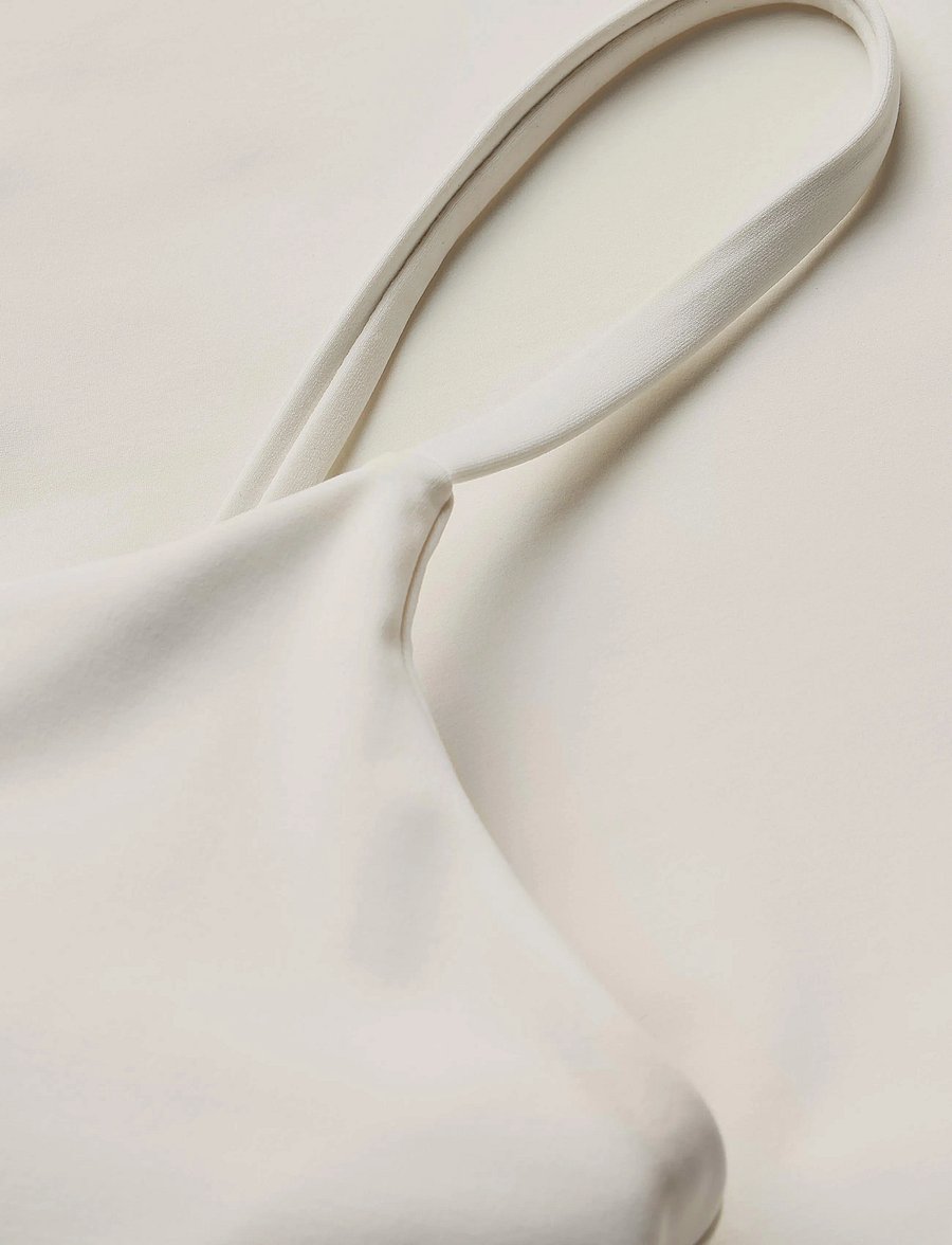 aim´n - Sculpting Strap Singlet - tank tops - cream - 5