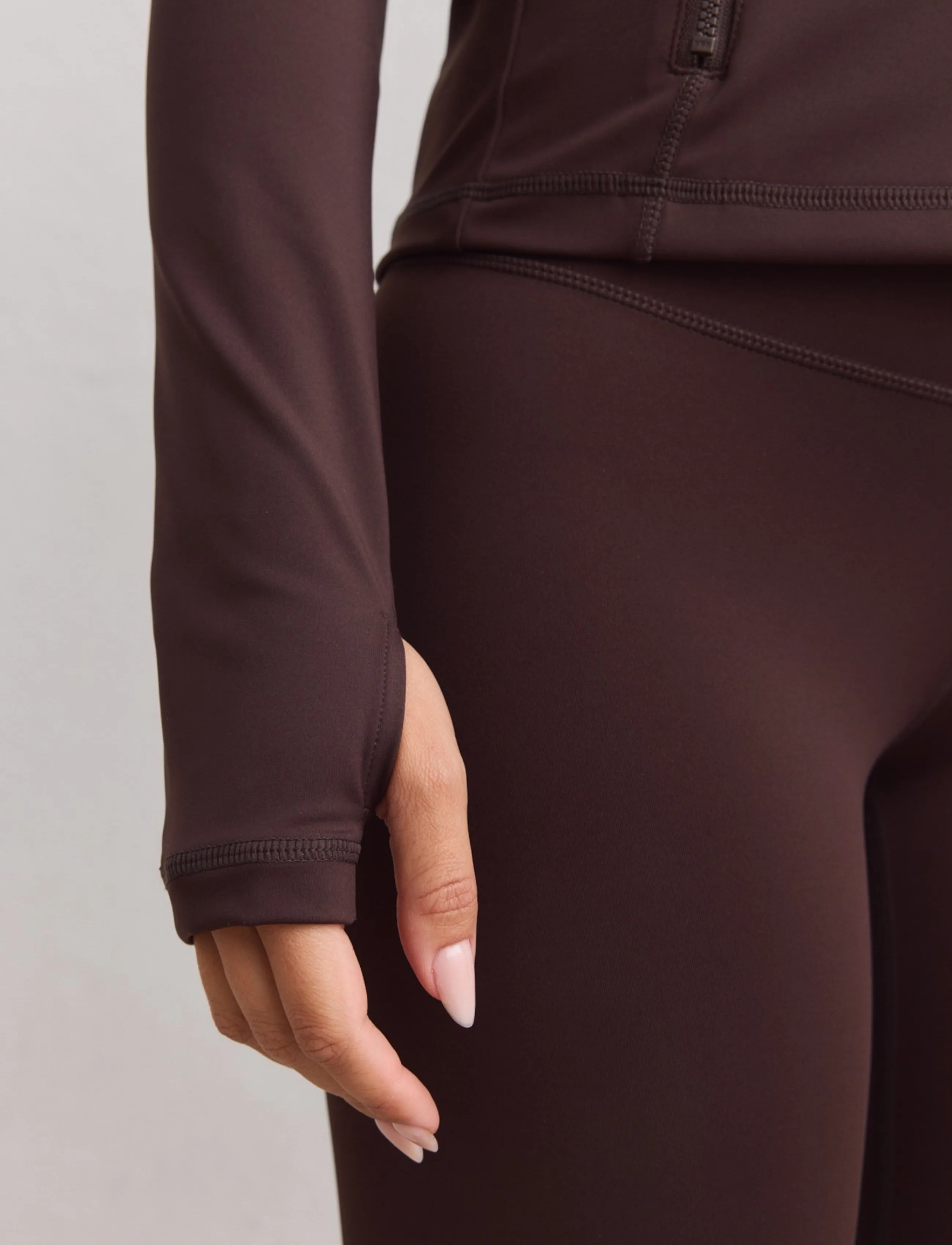 aim´n - Sculpting Jacket - training jackets - chocolate - 3