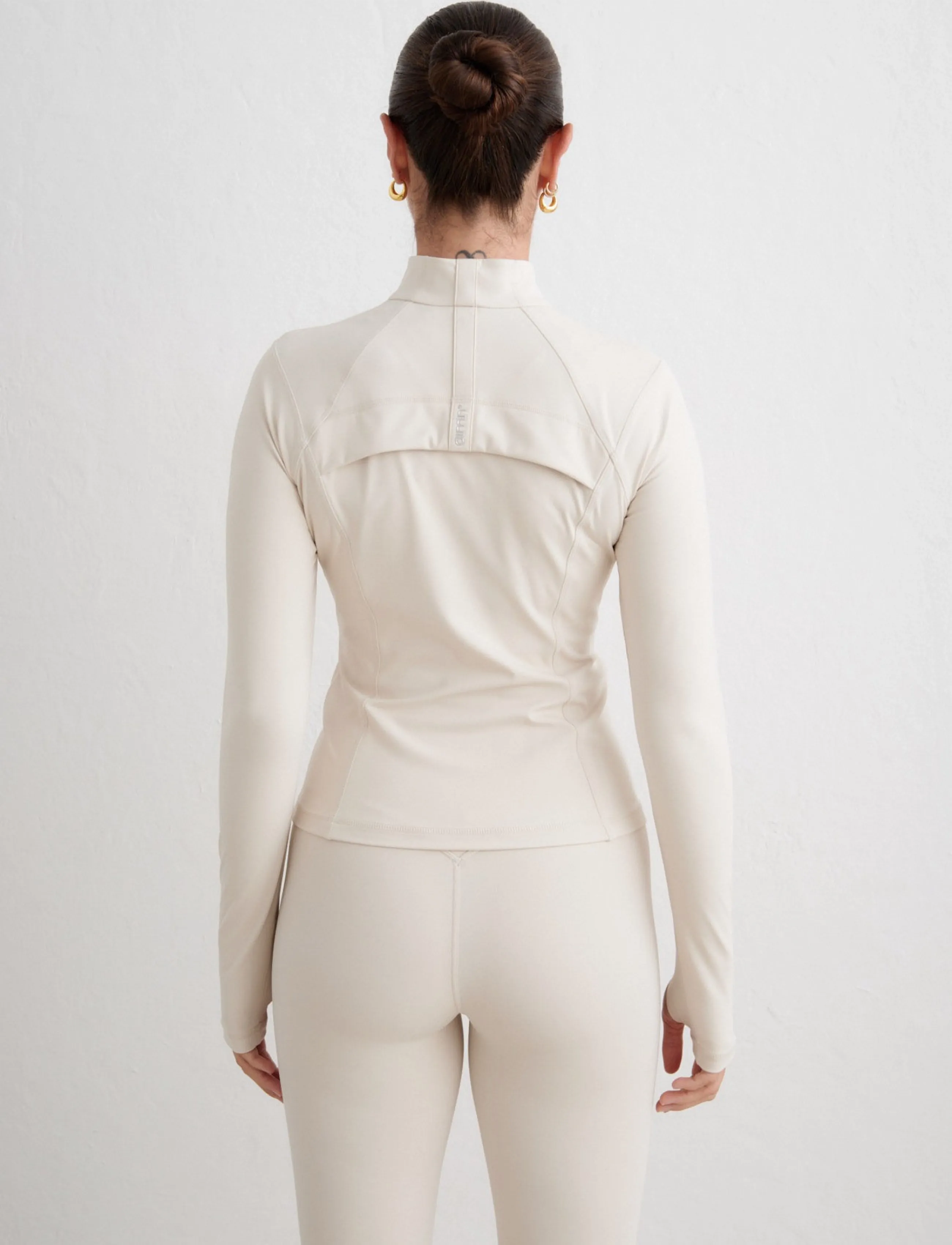 aim´n - Sculpting Jacket - spordijakid - sand - 4