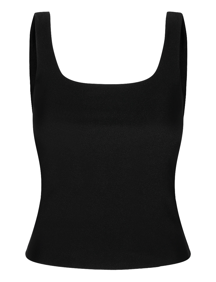 aim´n - Shimmer Singlet - Õlapaeltega pluusid - black - 1
