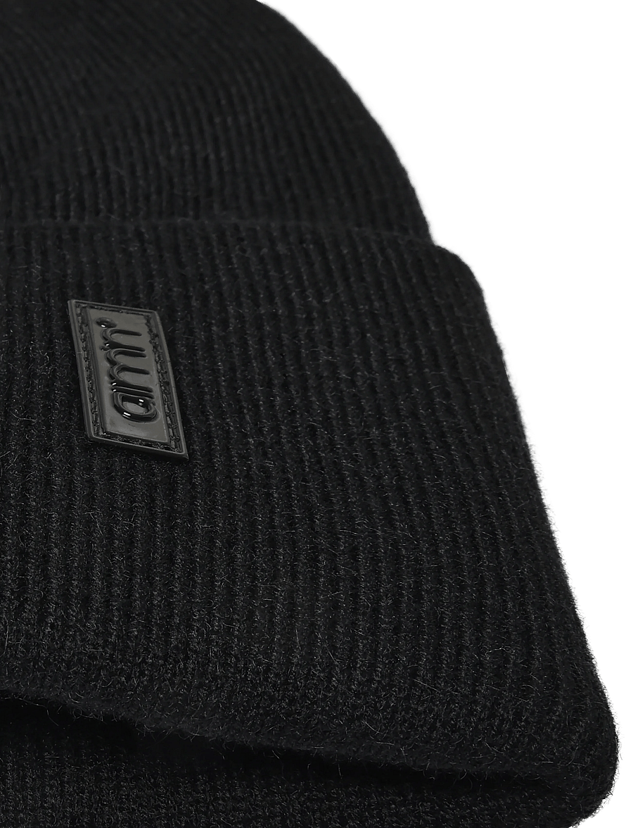 aim´n - Outdoor Logo Beanie - mützen - black - 5