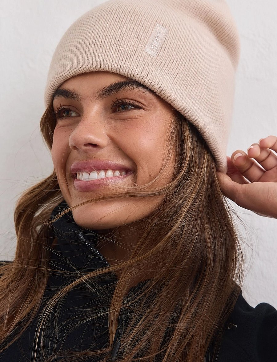 aim´n - Outdoor Logo Beanie - mützen - sand - 5