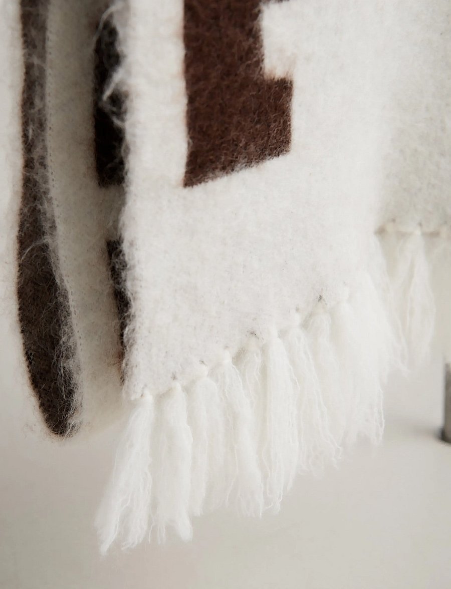 aim´n - College Knit Scarf - cream - 3