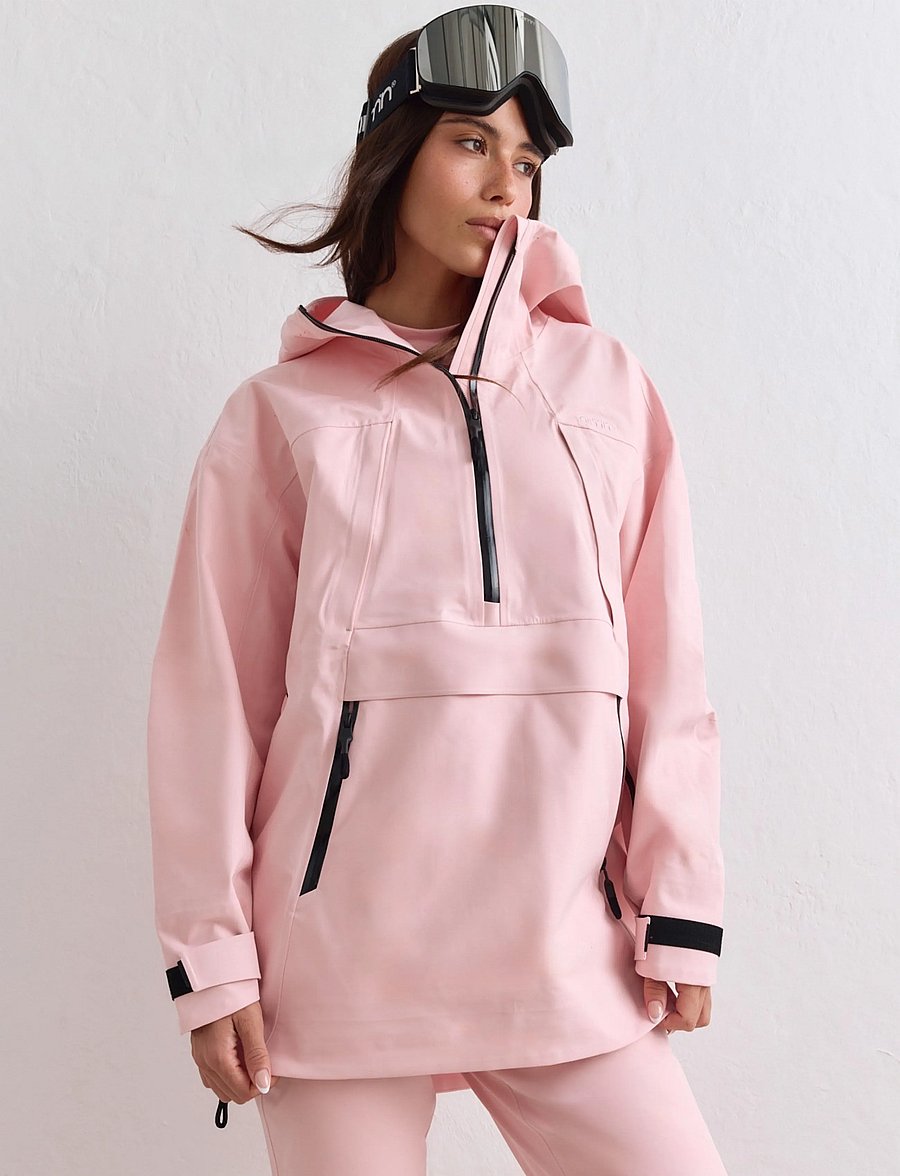 aim´n - 3L Sierra Anorak - ski-kleidung - pink frost - 0