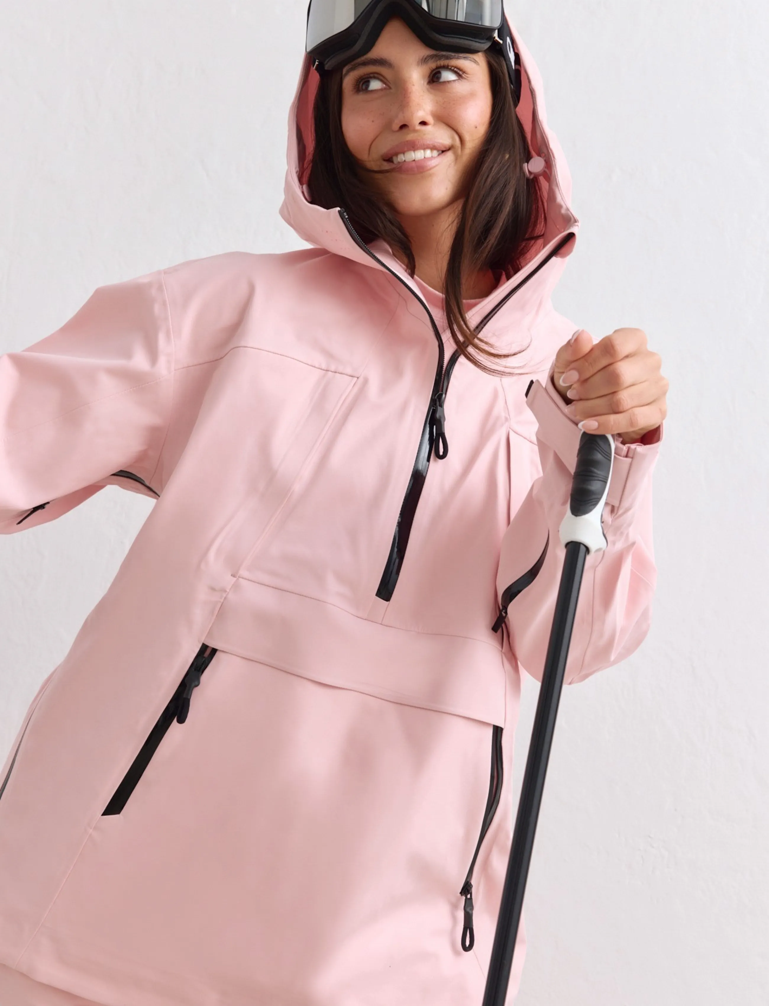 aim´n - 3L Sierra Anorak - ski-kleidung - pink frost - 4