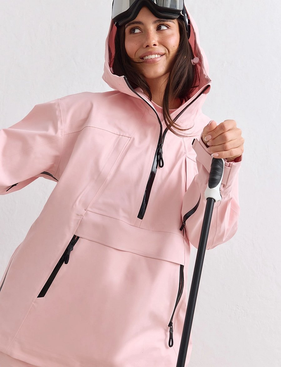 aim´n - 3L Sierra Anorak - ski-kleidung - pink frost - 4