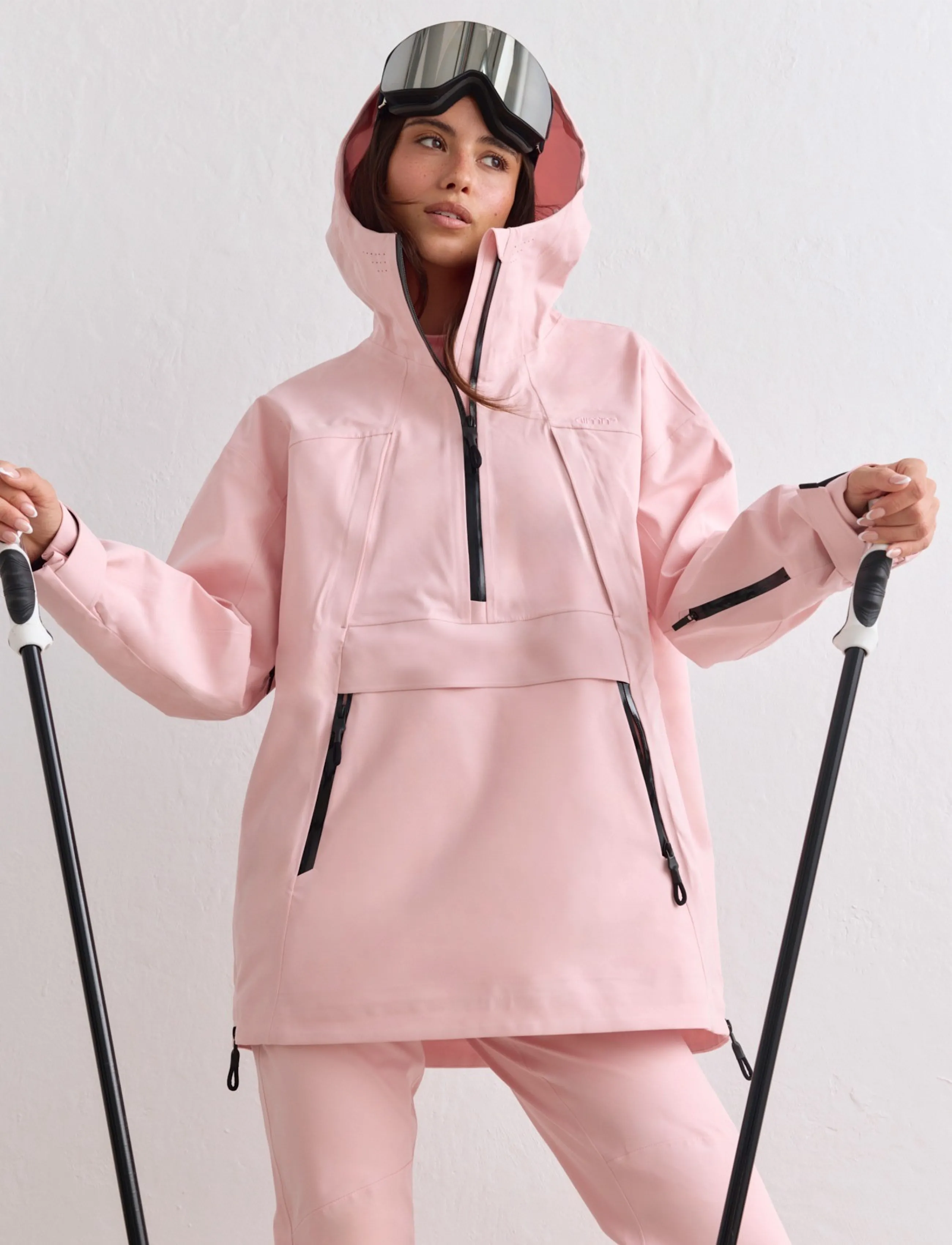 aim´n - 3L Sierra Anorak - ski-kleidung - pink frost - 5