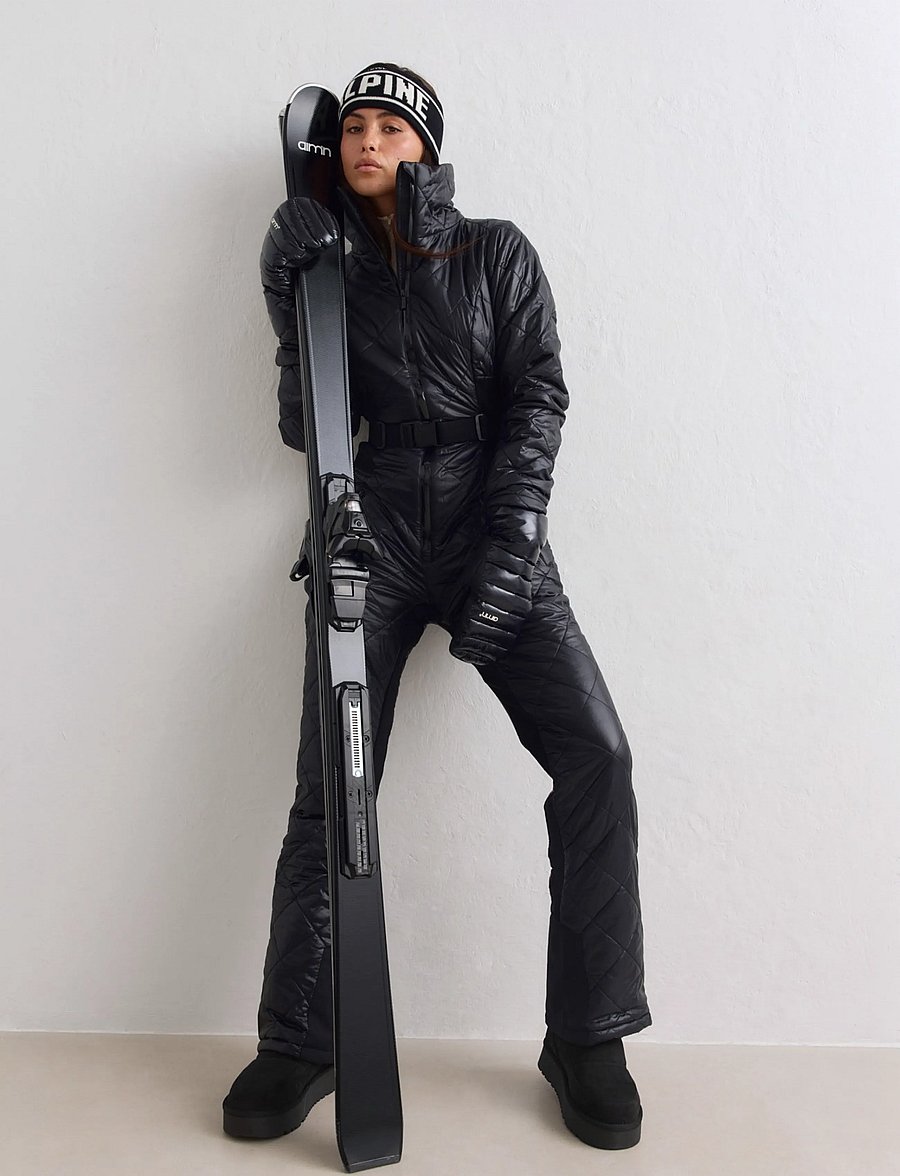 aim´n - Luxe Ski Overall - black - 0