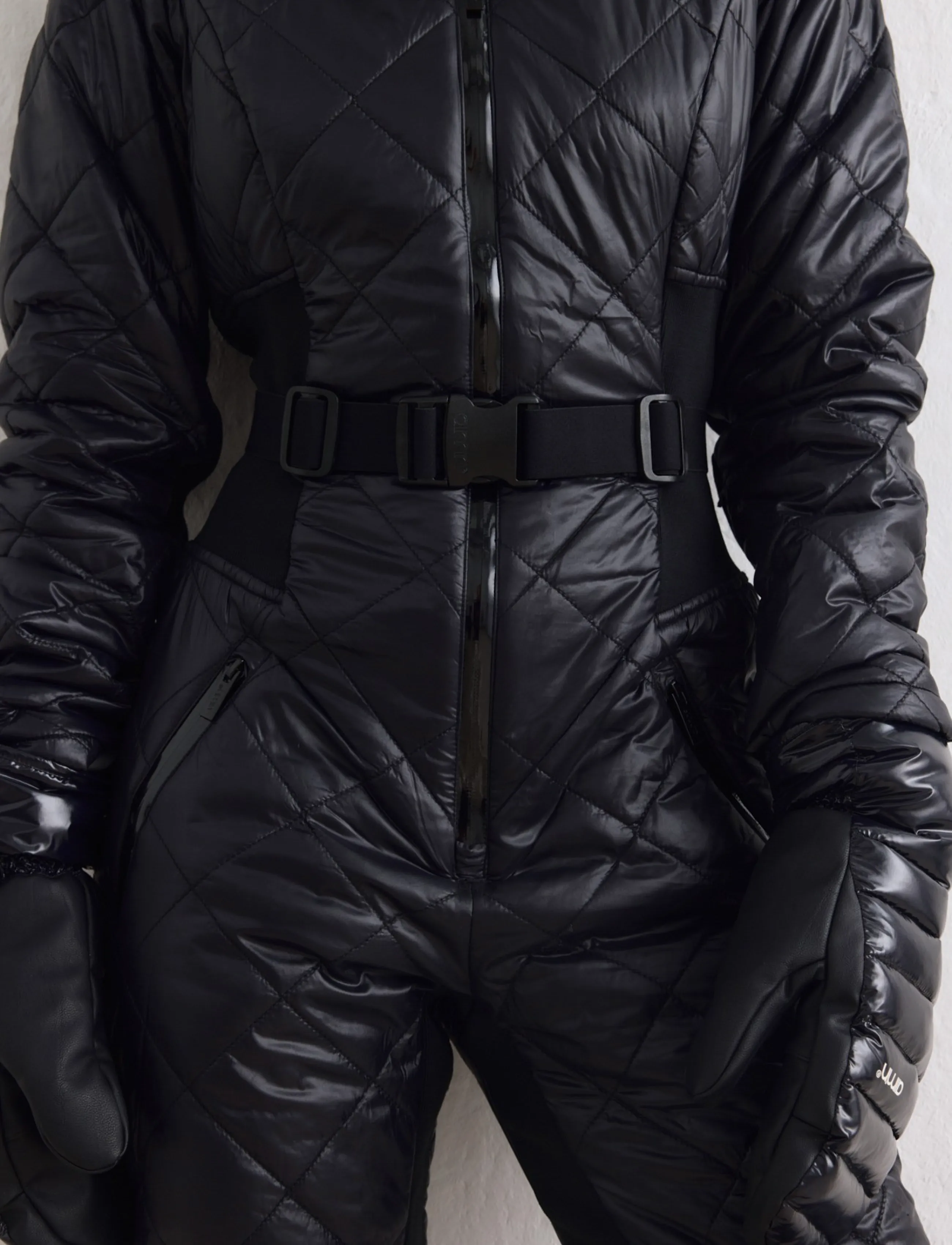 aim´n - Luxe Ski Overall - black - 4