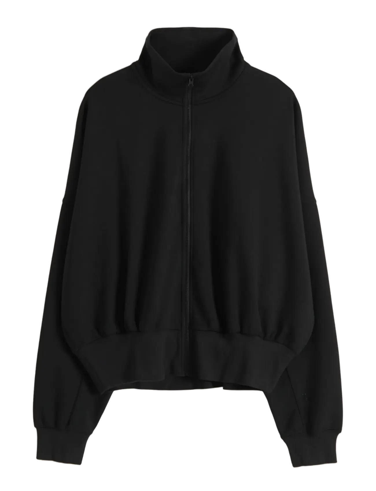 aim´n - Soft Modal Zip Jacket - Överdelar - black - 2