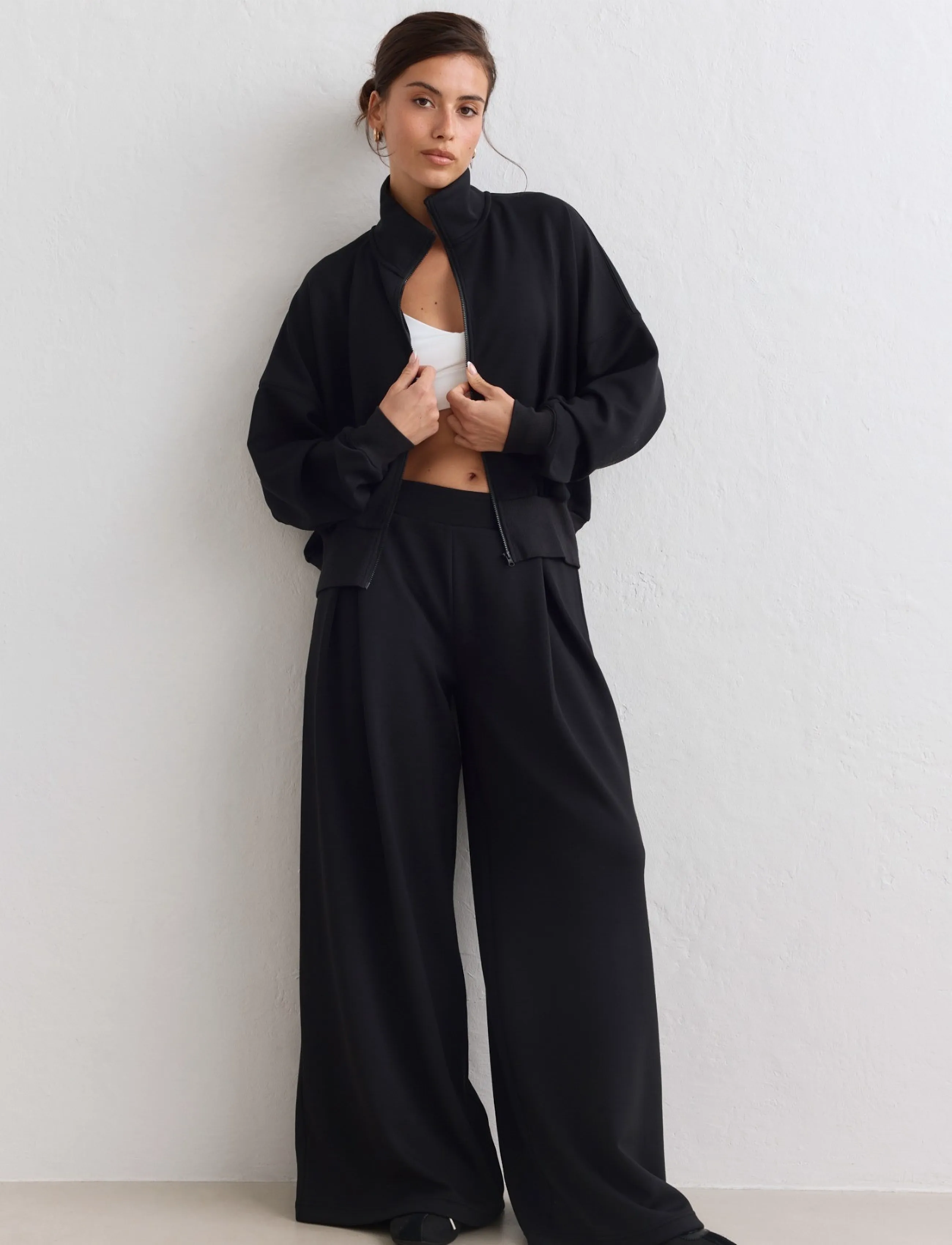 aim´n Soft Modal Pants - Visa allt - BLACK / black