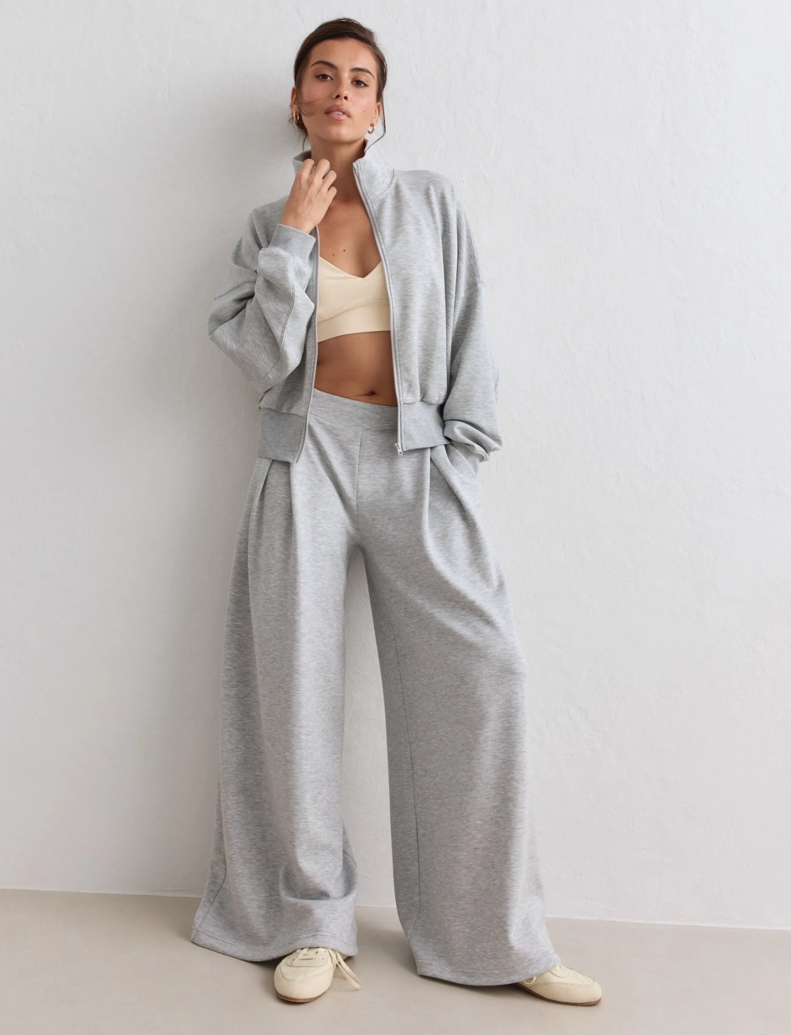 aim´n Soft Modal Pants - Alles anzeigen - LIGHT GREY MELANGE / grey